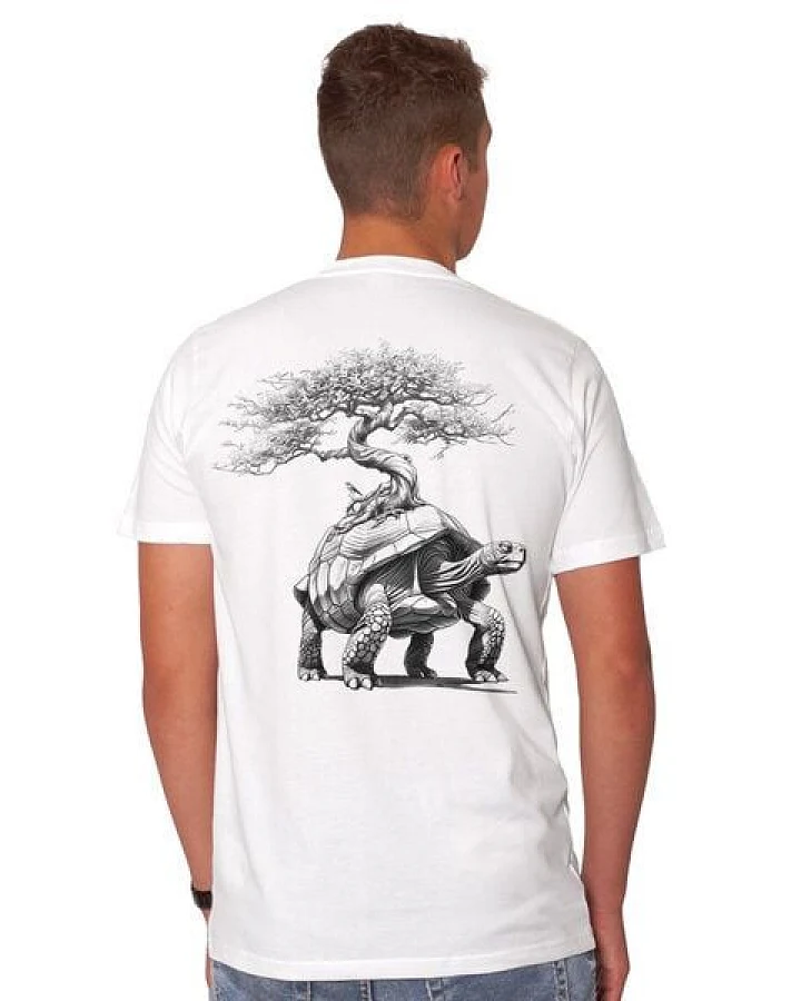 HANDGEDRUCKT RESTPOSTEN "Lange Reise" Männer T-Shirt