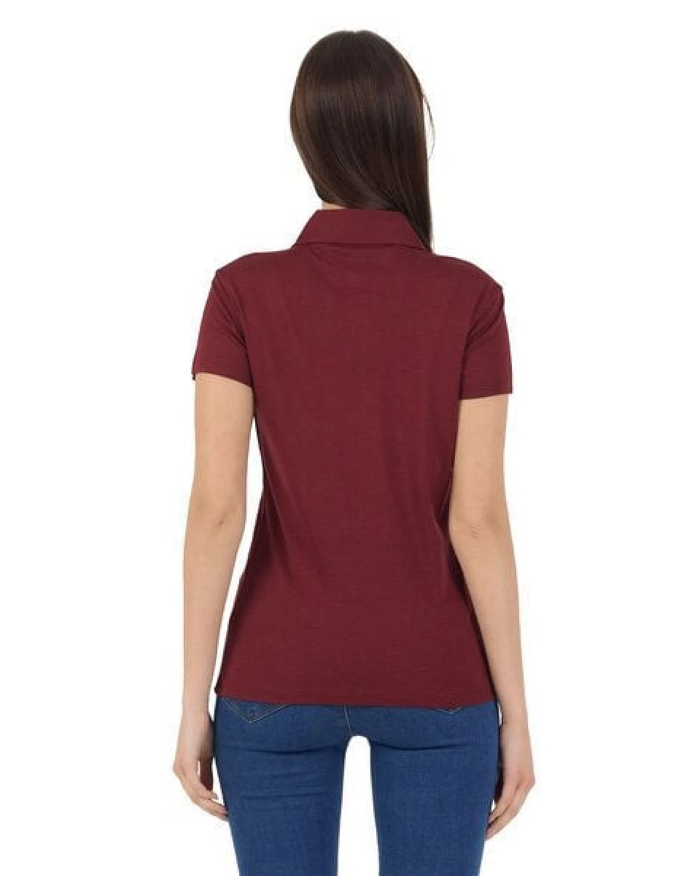 Woolona Merino Casual Damen Polo-Shirt - 100% Merinowolle – Ansicht 4