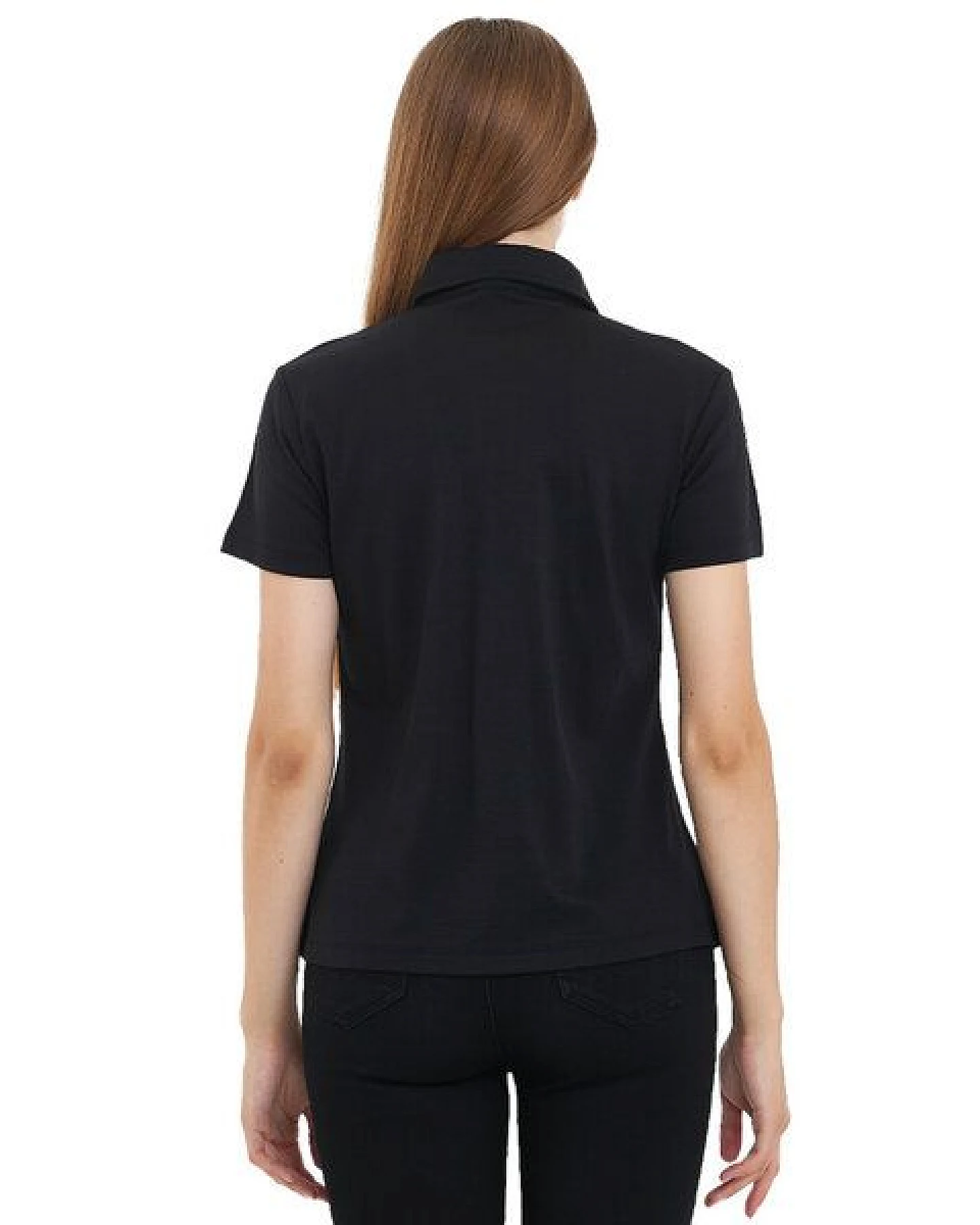 Woolona Merino Casual Damen Polo-Shirt - 100% Merinowolle – Ansicht 3