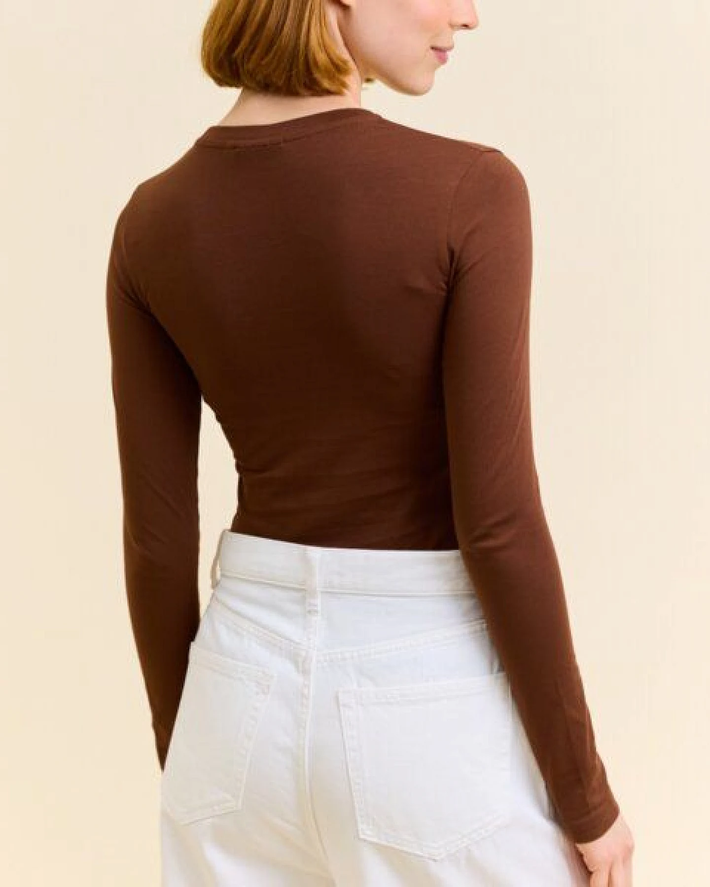 popeia Tight Langarmshirt aus Bio-Baumwolle – Ansicht 3