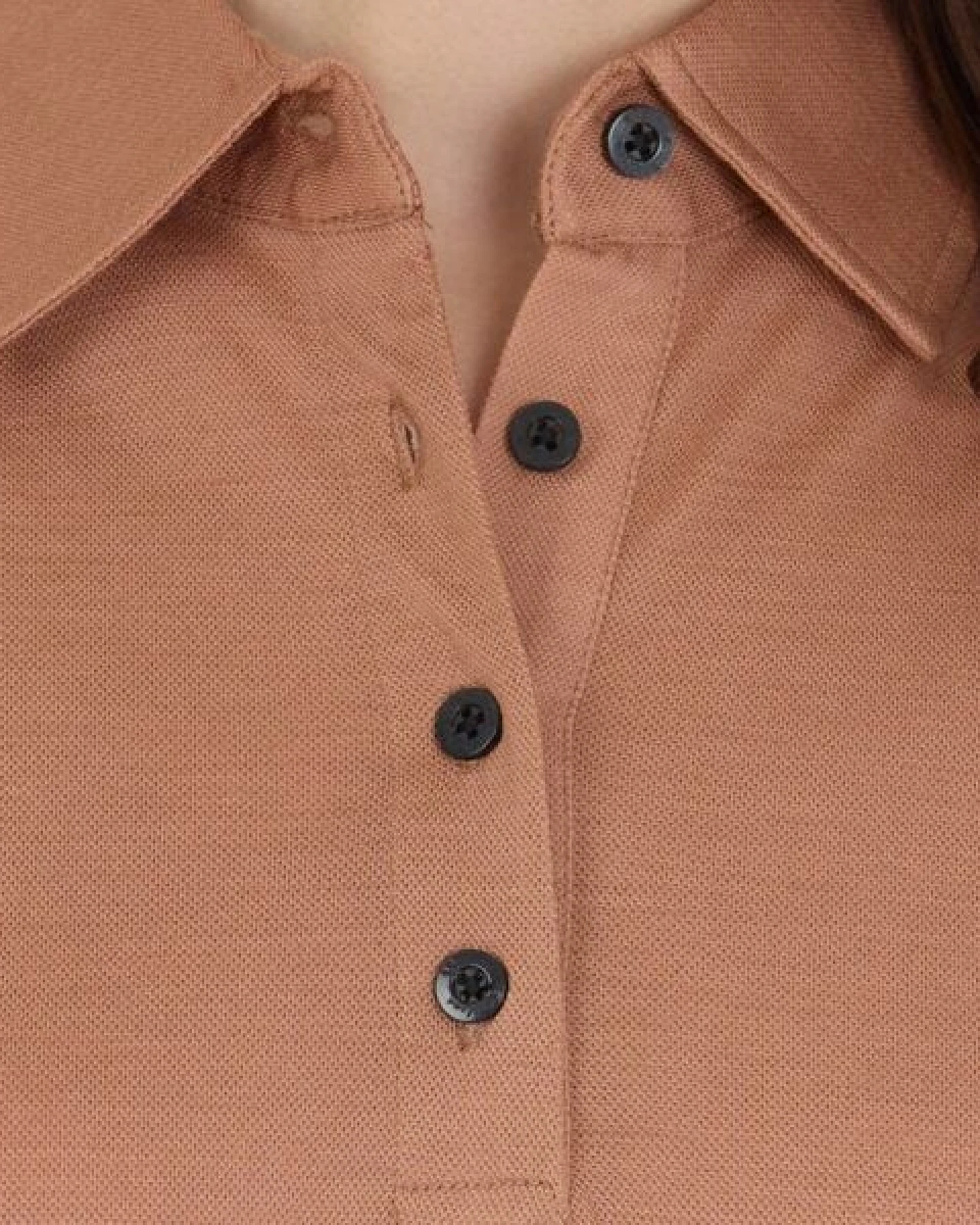 Woolona Merino Casual Damen Polo-Shirt - 100% Merinowolle – Ansicht 4