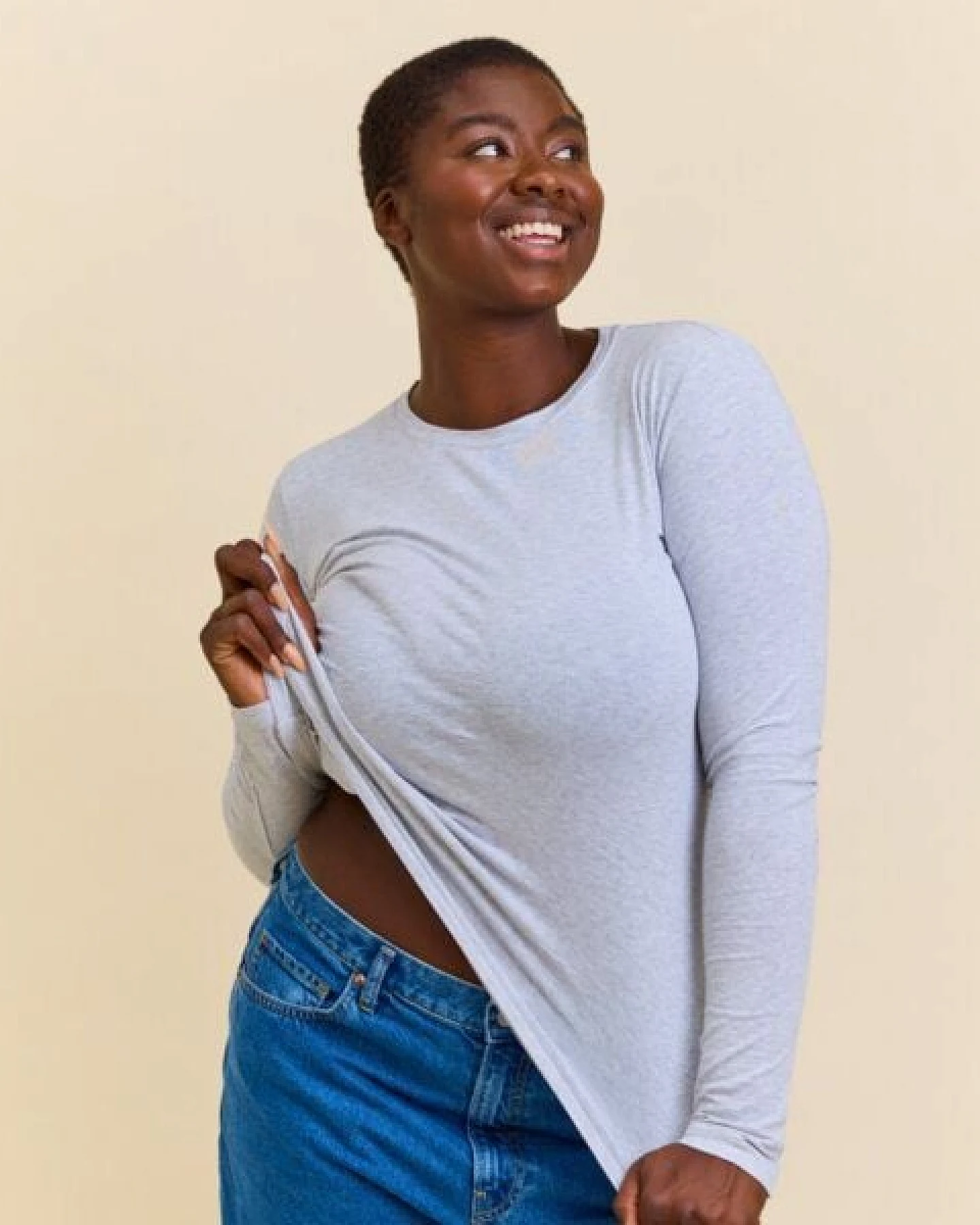 popeia Tight Langarmshirt aus Bio-Baumwolle – Ansicht 4