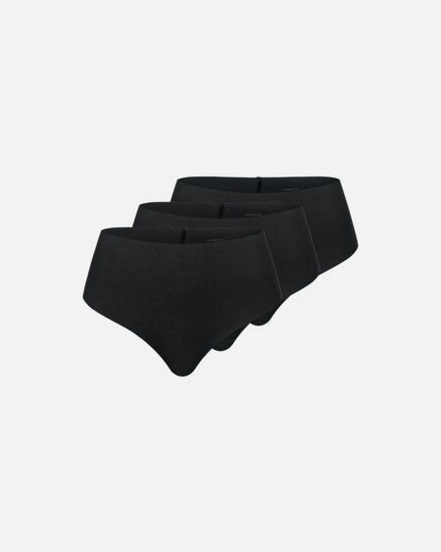 erlich textil Light Touch High Waist Brazil String im 3er Pack aus weichem Modal, made in Europe – Ansicht 2