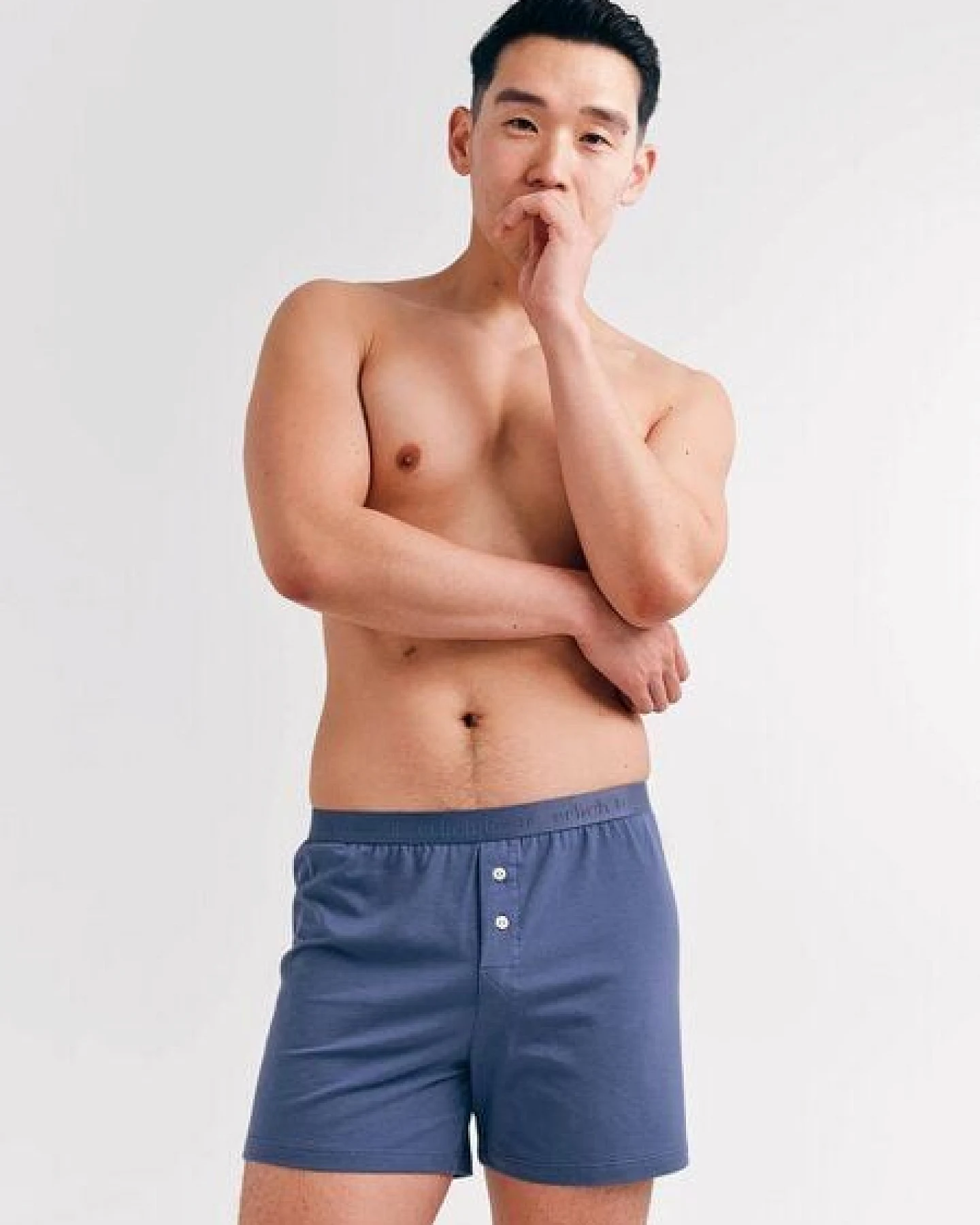 erlich textil Casual Cotton Boxers im 3er Pack, weite Boxershorts aus Bio-Baumwolle, made in Europe – Ansicht 4
