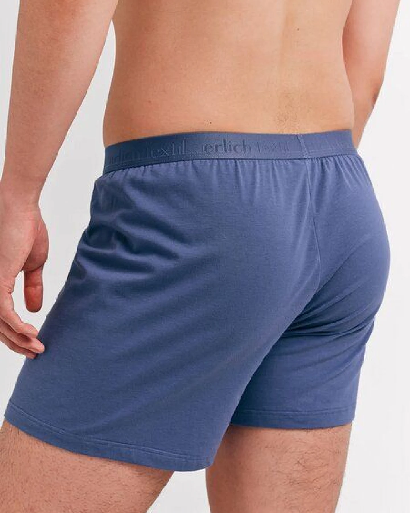 erlich textil Casual Cotton Boxers im 3er Pack, weite Boxershorts mit 95% Baumwolle (aus kontrolliert biologischem Anbau), made in Europe – Ansicht 2