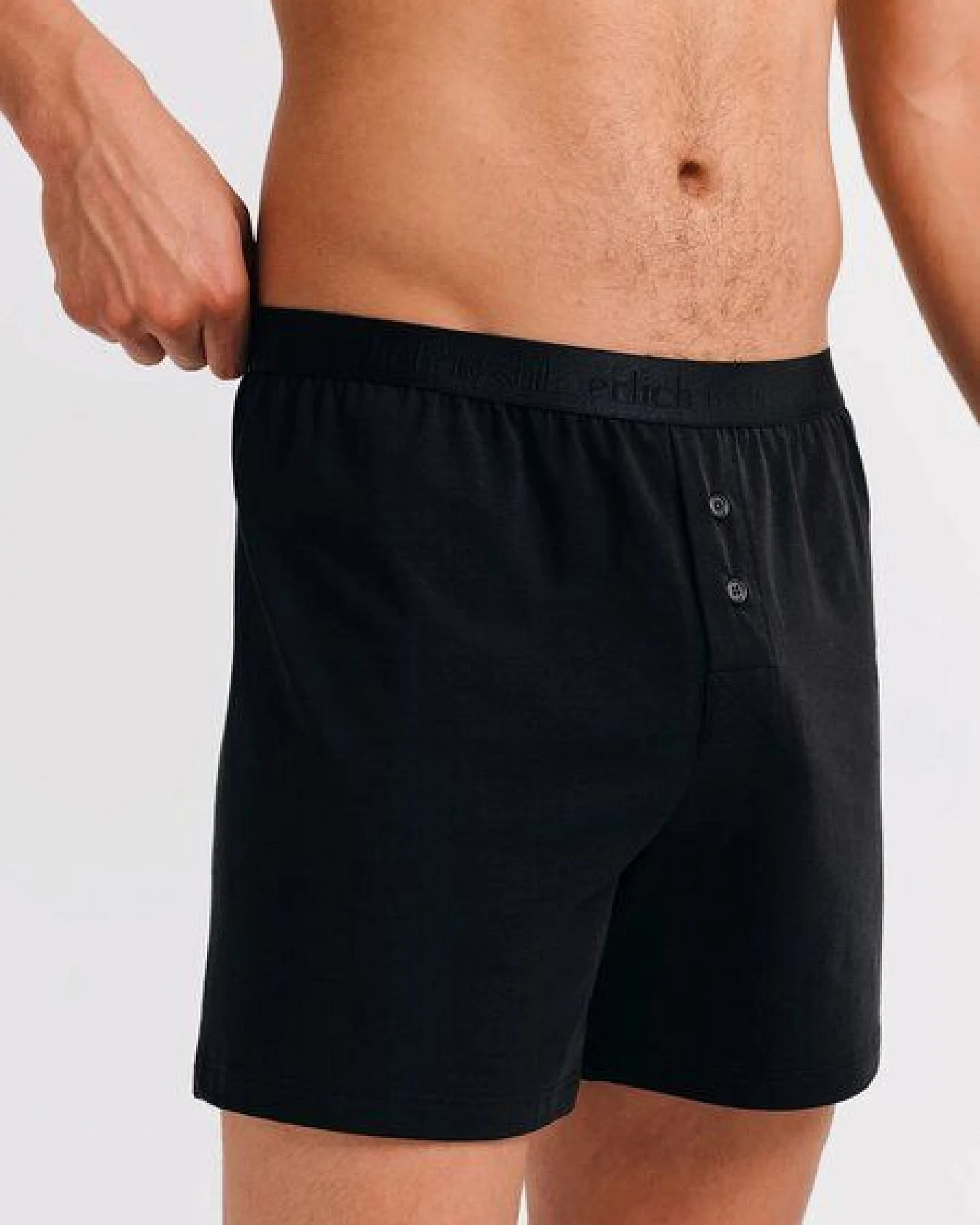 erlich textil Casual Cotton Boxers im 3er Pack, weite Boxershorts aus Bio-Baumwolle, made in Europe – Ansicht 2