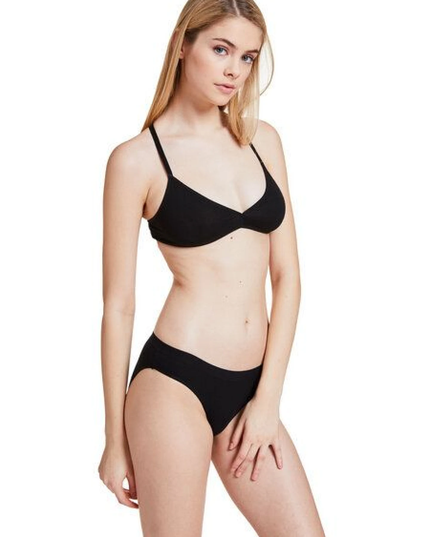 VATTER Triangle Bra "Fine Frieda" Black – Ansicht 3