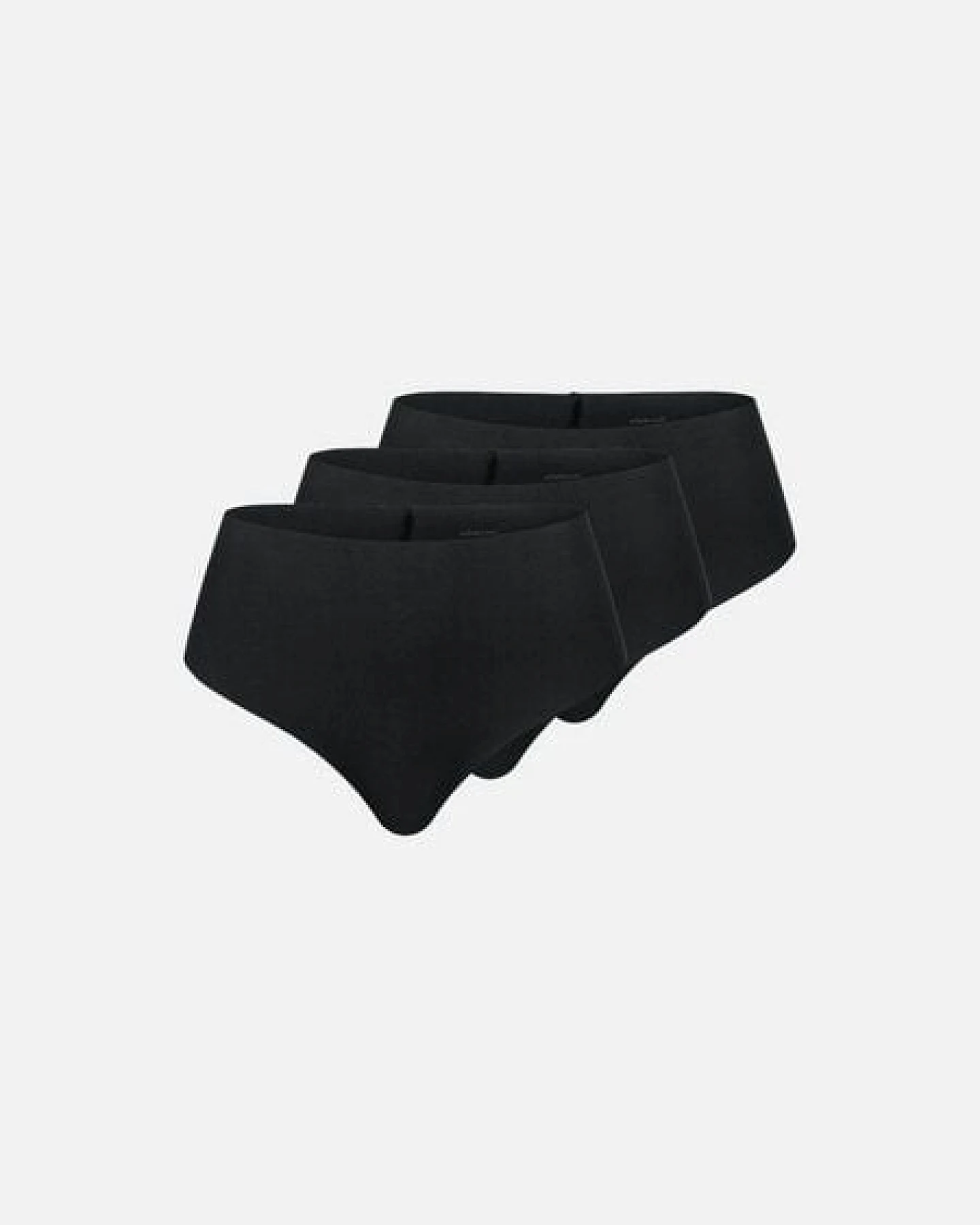 erlich textil Light Touch High Waist Brazil String im 3er Pack aus weichem Modal, made in Europe – Ansicht 2