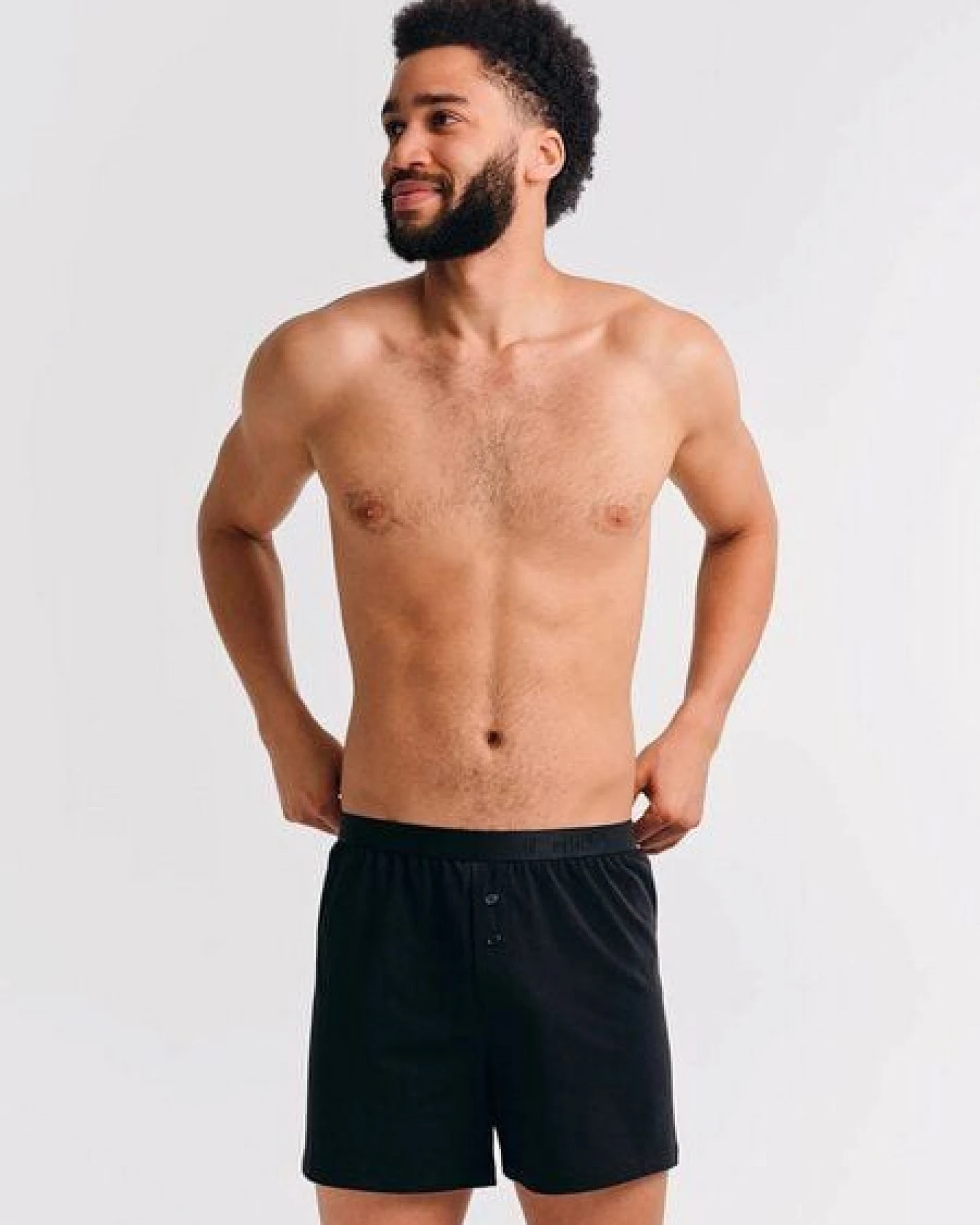 erlich textil Casual Cotton Boxers im 3er Pack, weite Boxershorts aus Bio-Baumwolle, made in Europe – Ansicht 4
