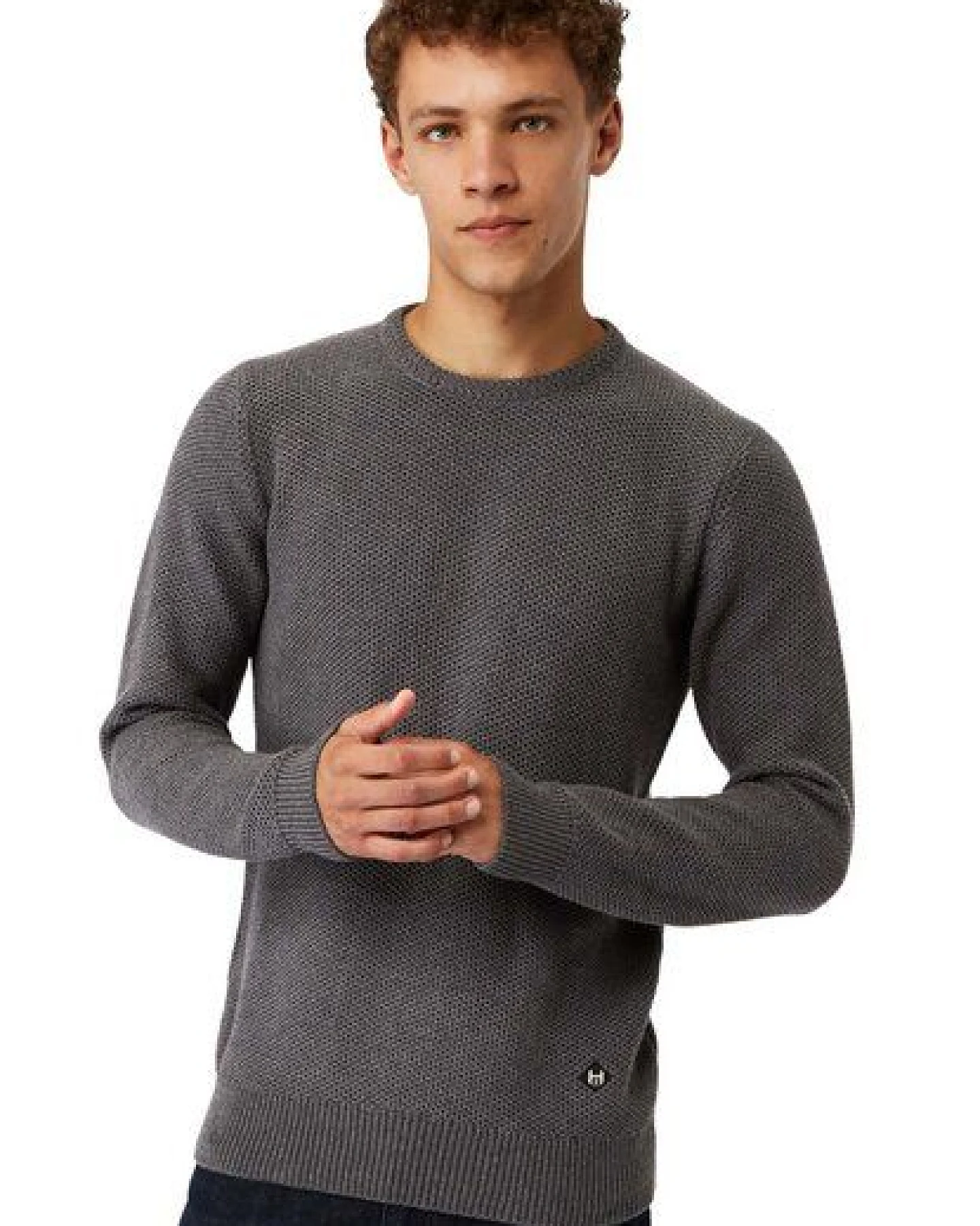 Honesty Rules Grid Pullover – Ansicht 2