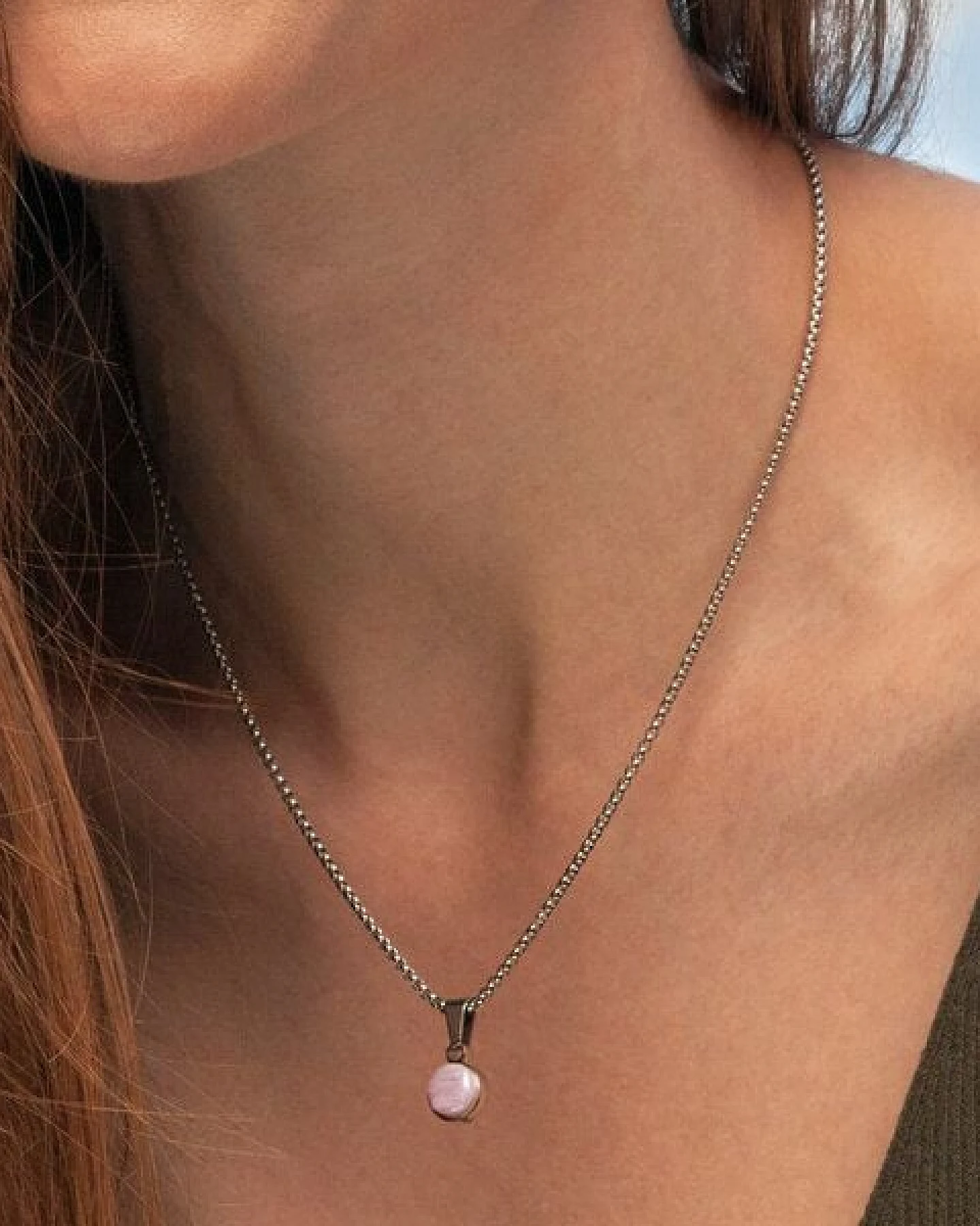 ALEXASCHA Kurze Kette mit Anhänger – Ansicht 2