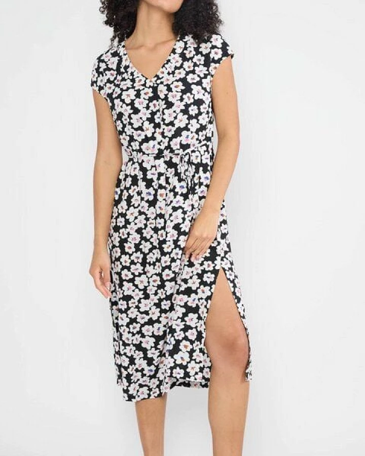 Blutsgeschwister Kleid aus EcoVero "Total Liberty Maniac" - Sweet Nightshade