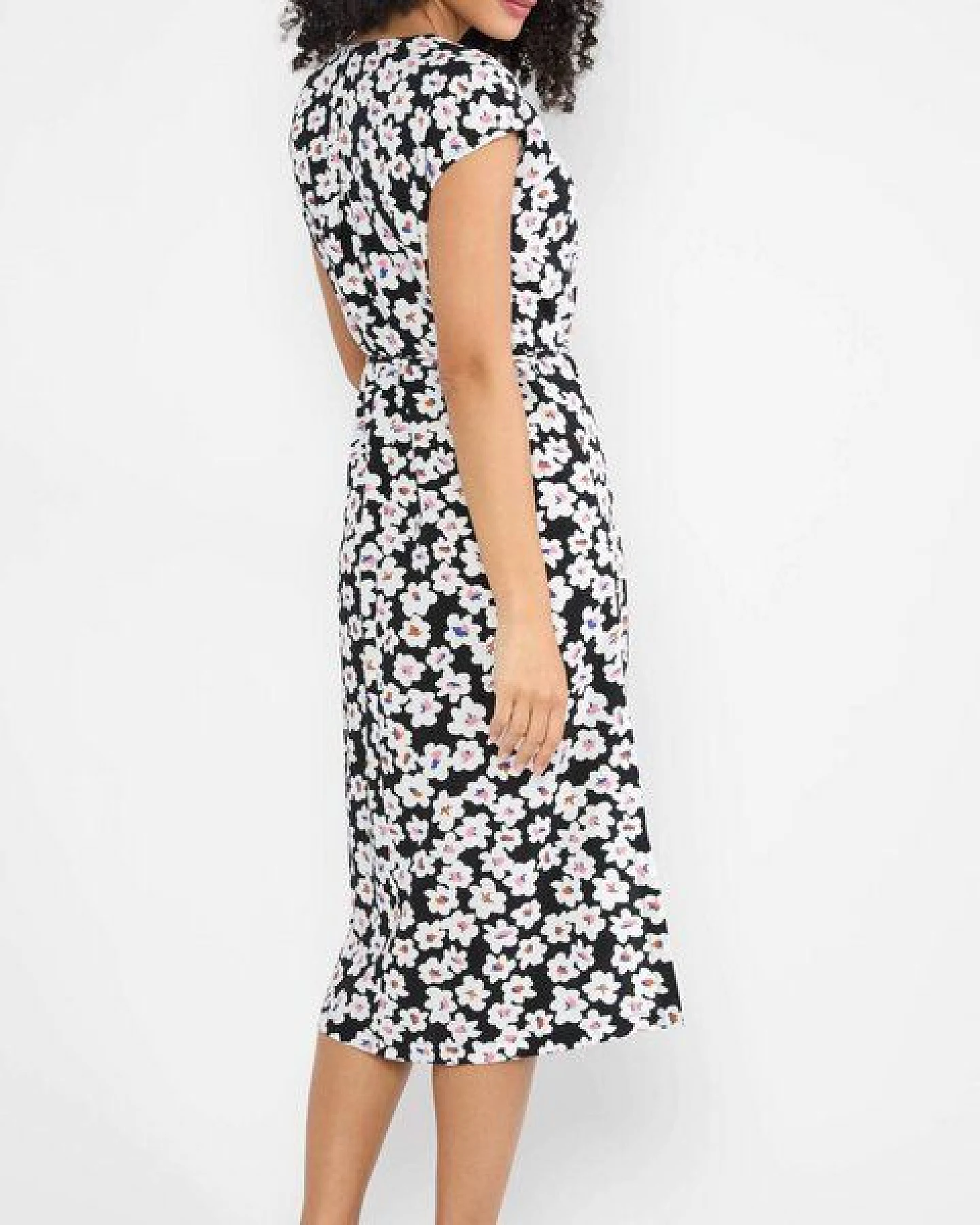 Blutsgeschwister Kleid aus EcoVero "Total Liberty Maniac" - Sweet Nightshade – Ansicht 3