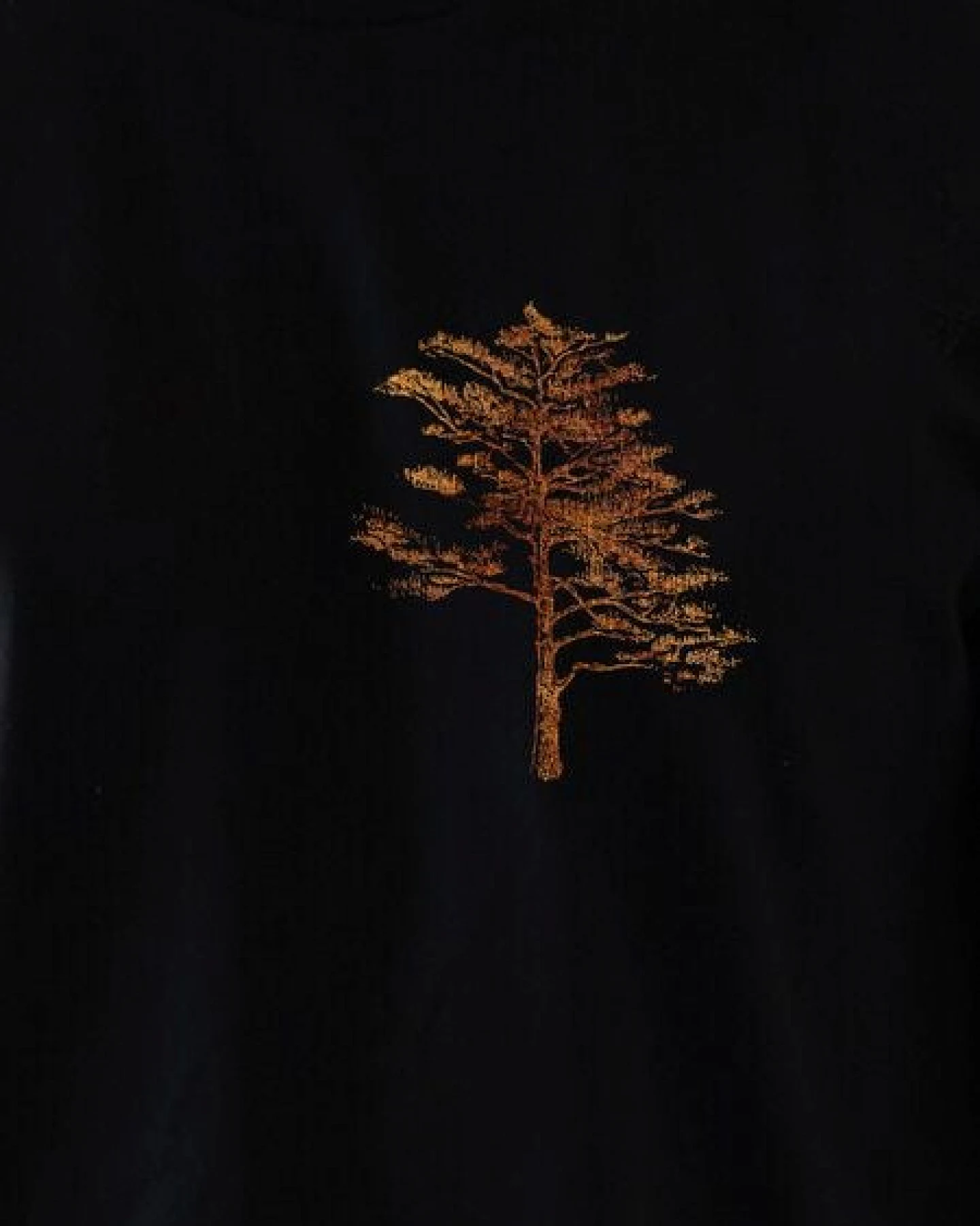 Kultgut Artdesign - Biofair- Boxistyle Shirt/ Little Tree in echter Woodoptik – Ansicht 3