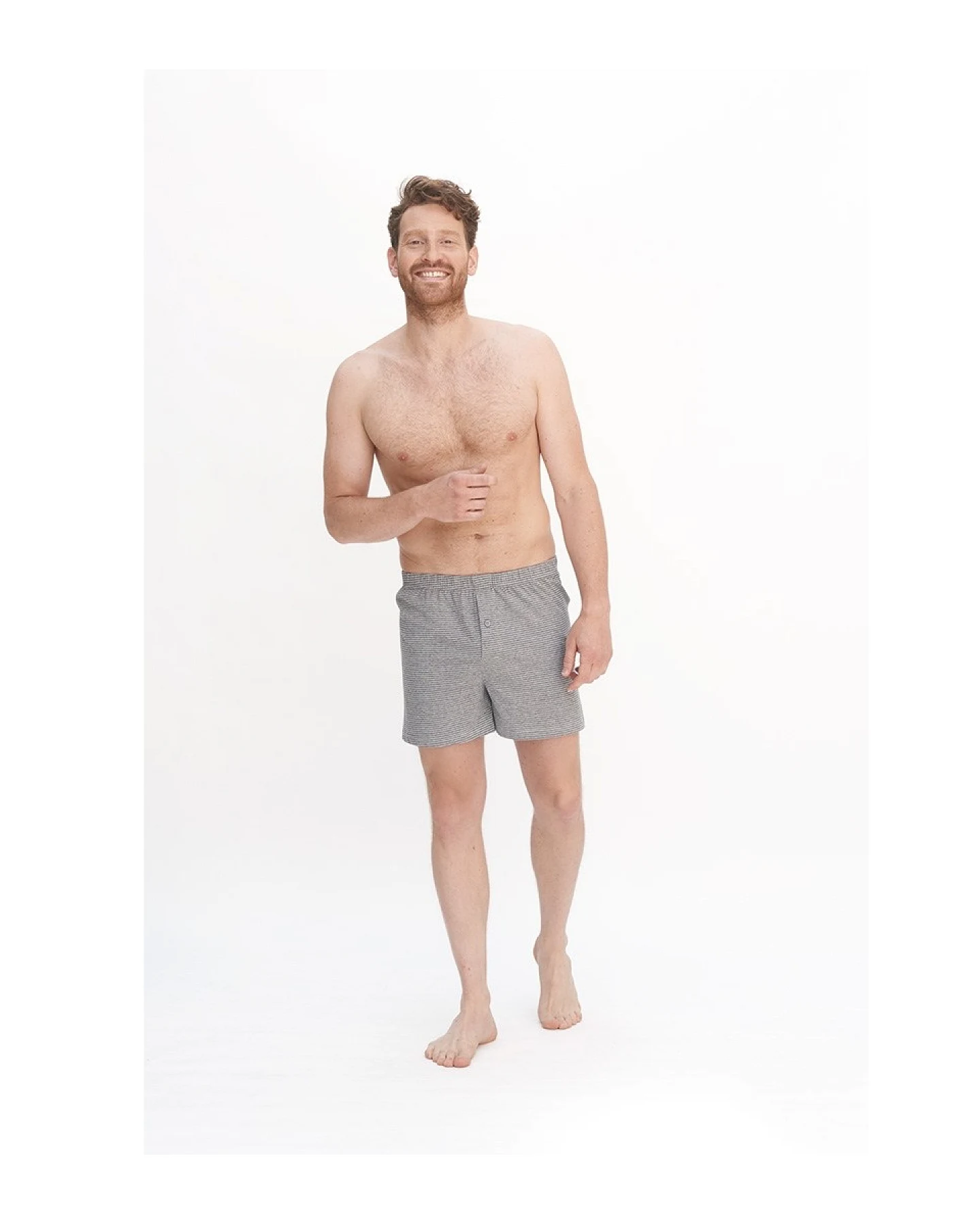 Living Crafts Boxer-Shorts "Gregor", 2er-Pack, anthracite Gr. L – Ansicht 2