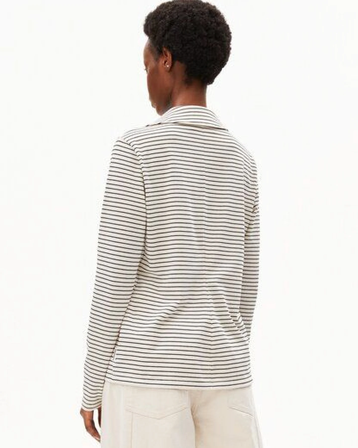 ARMEDANGELS NALAANNIA STRIPE Damen Bio-Baumwoll Mix – Ansicht 2