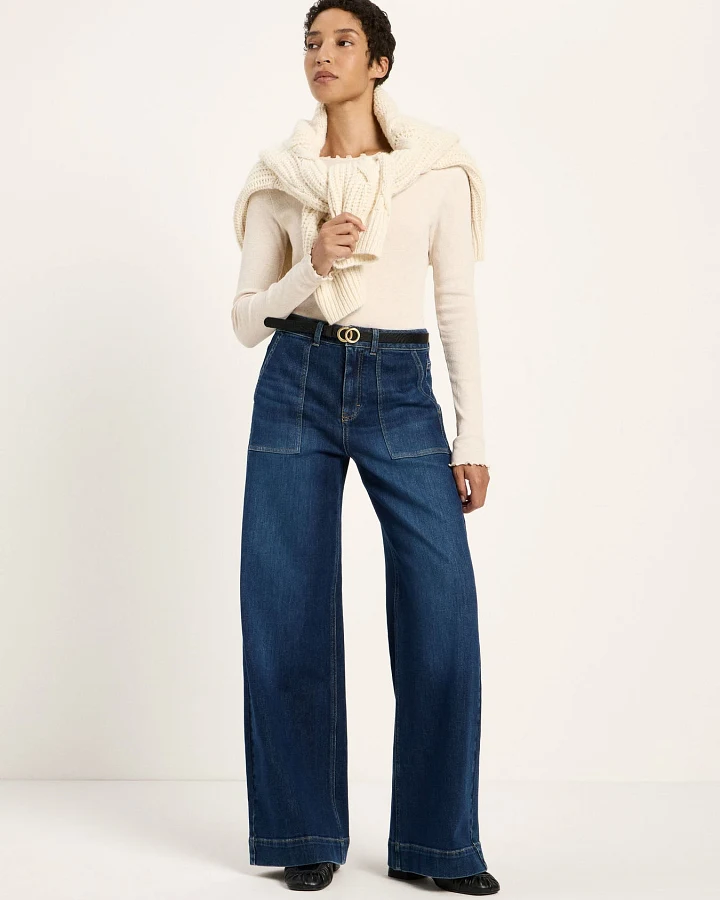 Wide Jeans "TIDE" (GOTS)