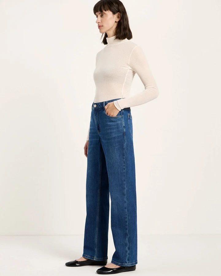 Straight Jeans "SAGE" (GOTS)