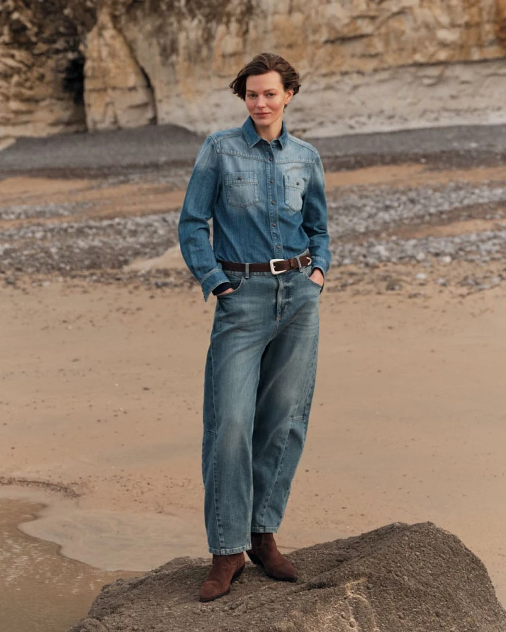Barrel Jeans "EMBER" (GOTS)