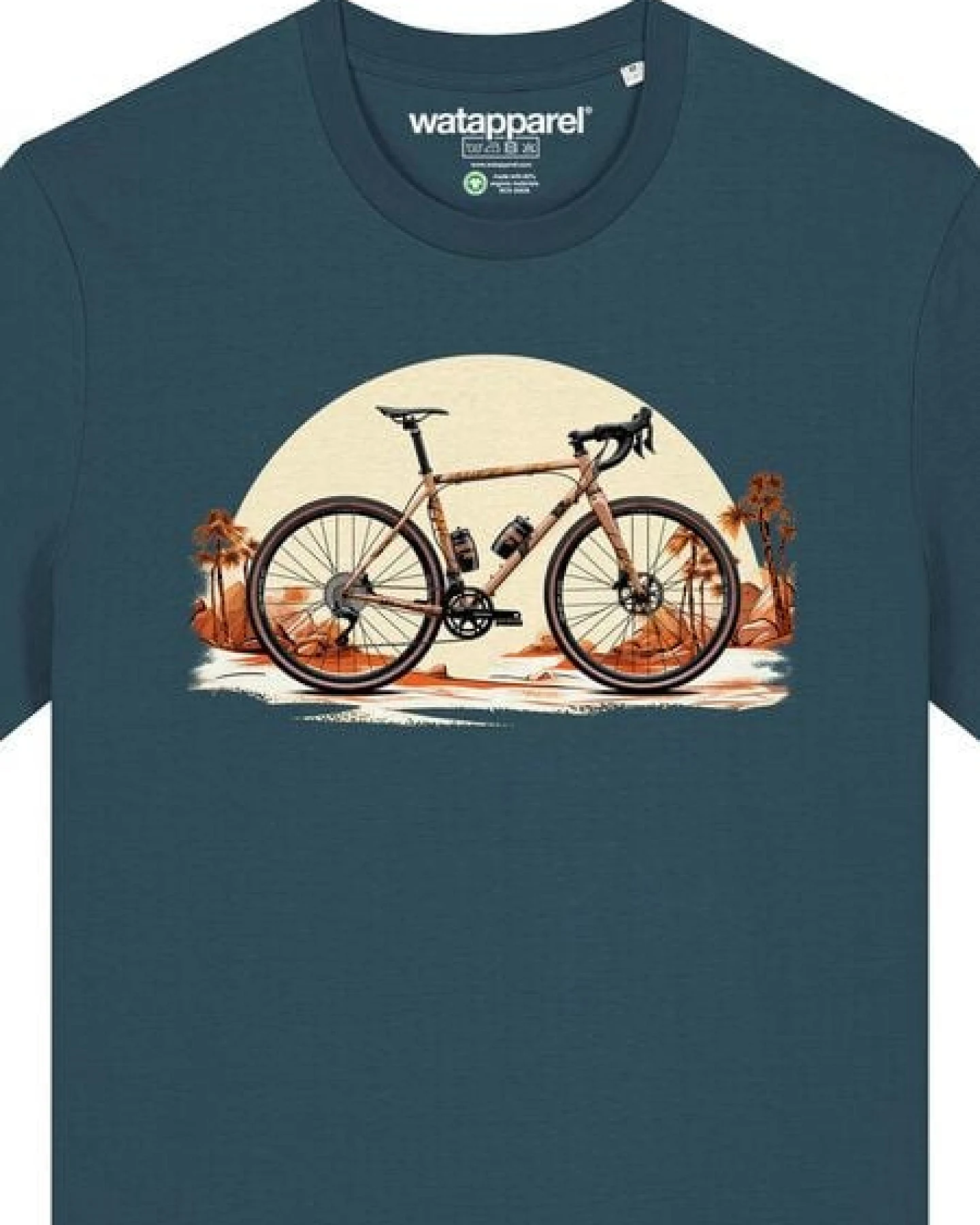 watapparel T-Shirt Unisex Gravelbike – Ansicht 3