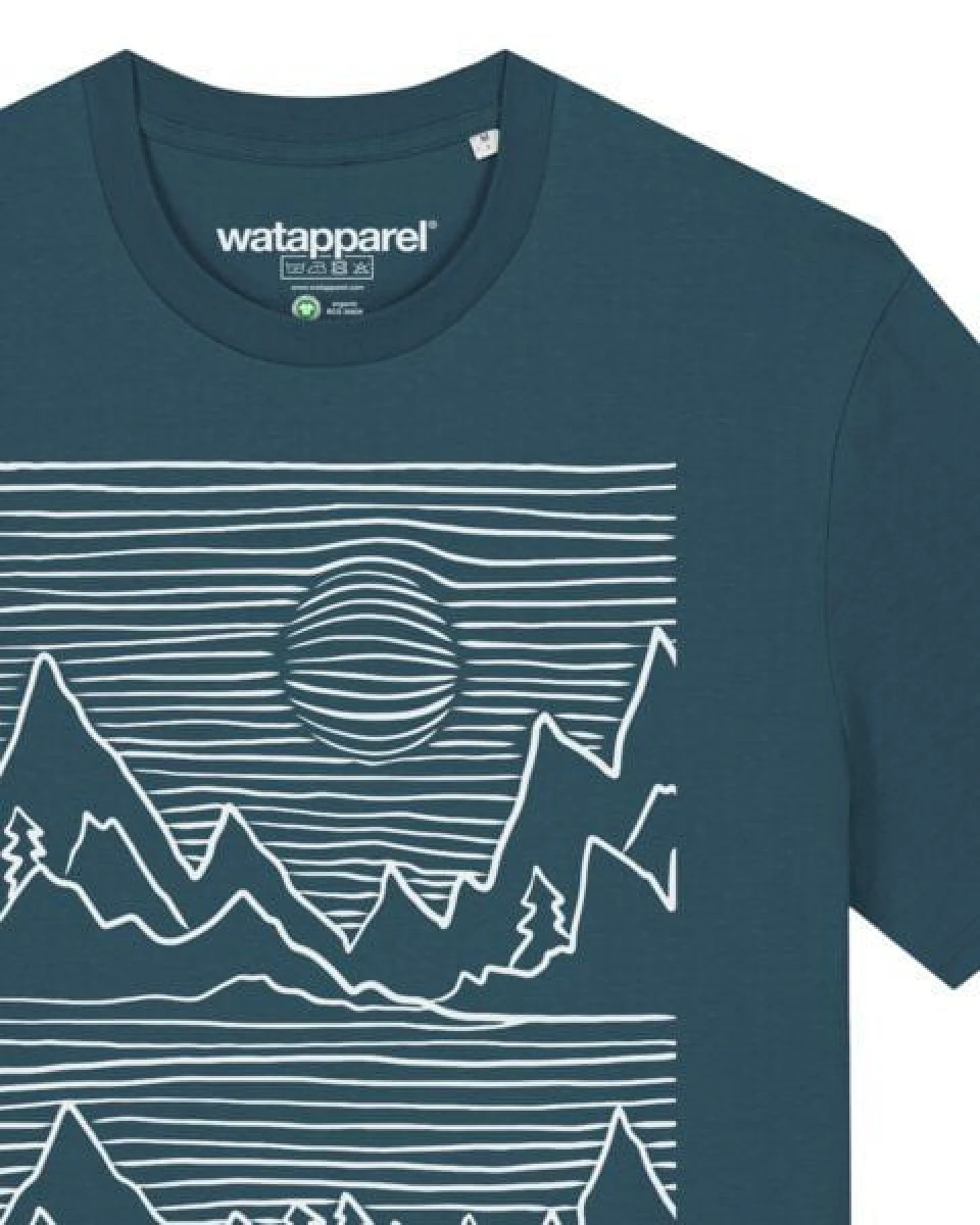 watapparel T-Shirt Unisex Mountains – Ansicht 3