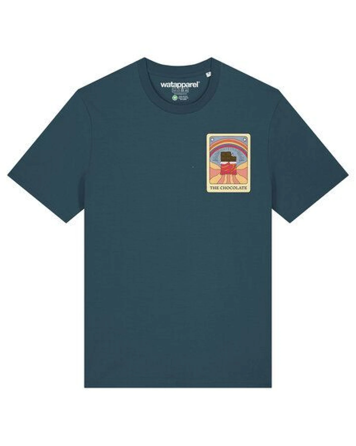 watapparel T-Shirt Unisex Tarot The Chocolate – Ansicht 2