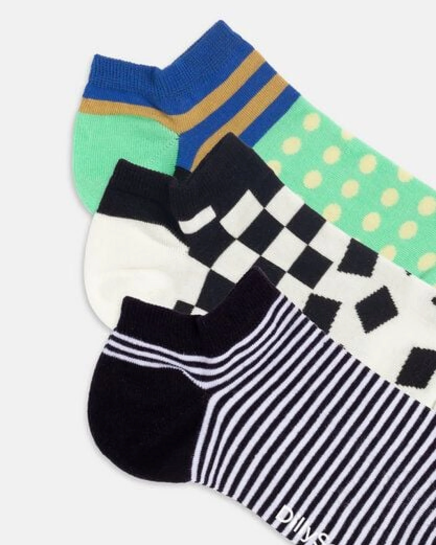 DillySocks Sneakersocken „Short Pattern Club“ – Ansicht 4