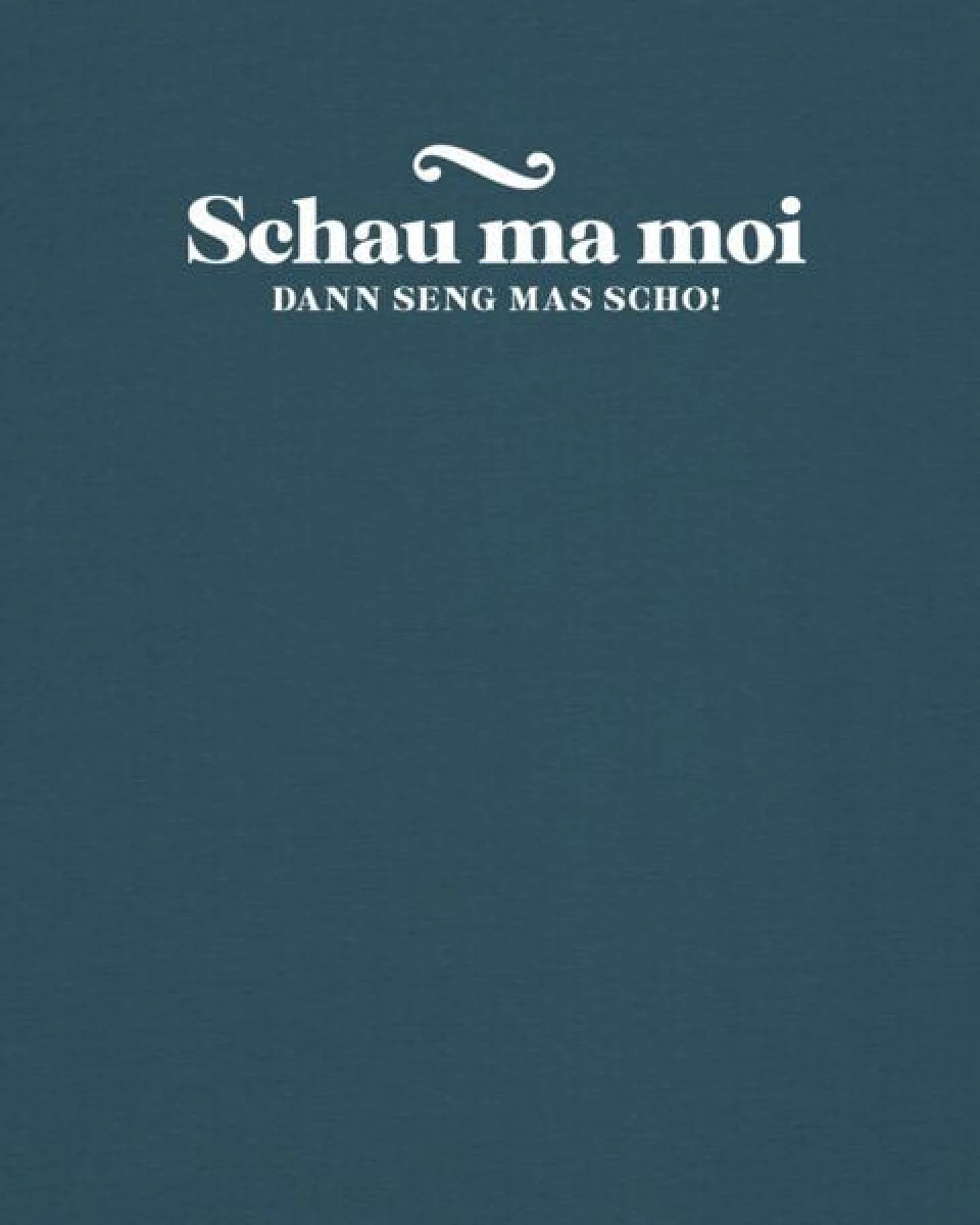 watapparel T-Shirt Unisex Schau ma moi dann seng mas scho – Ansicht 3