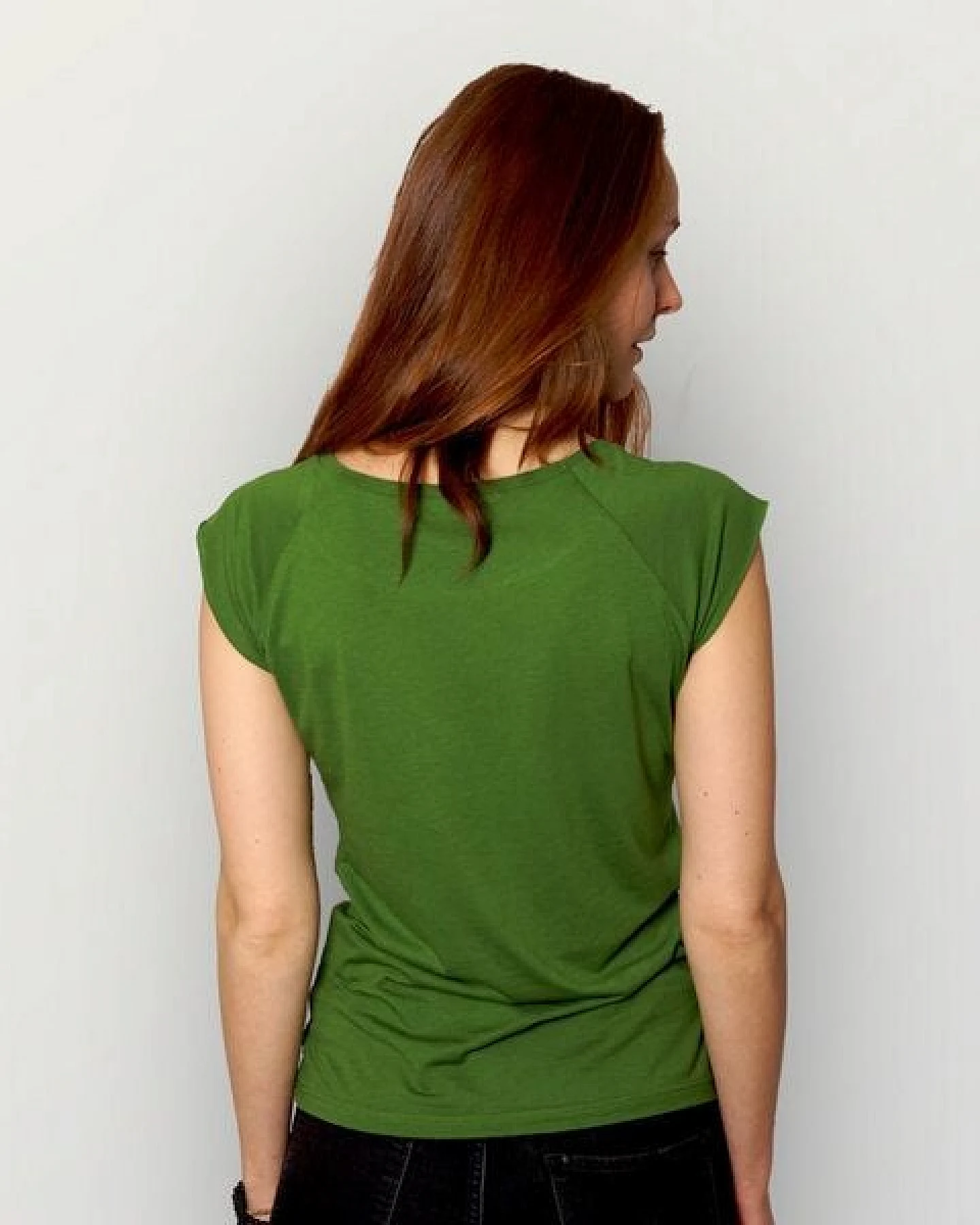 HANDGEDRUCKT RESTPOSTEN "My Home is my Temple" Bamboo Frauen T-Shirt – Ansicht 2