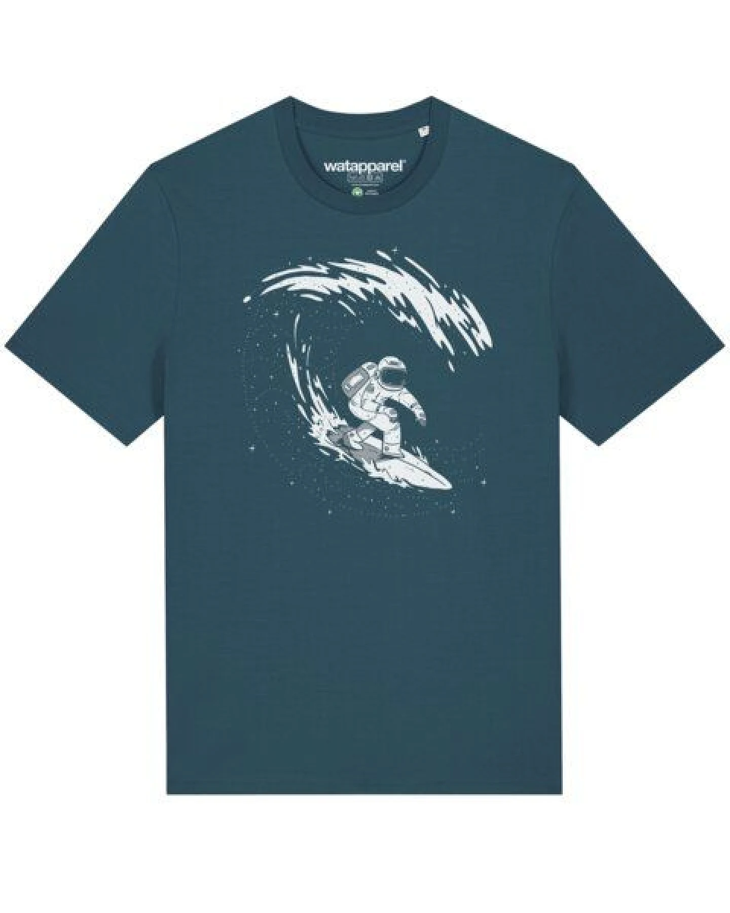 watapparel T-Shirt Unisex Surfing Spaceman – Ansicht 2