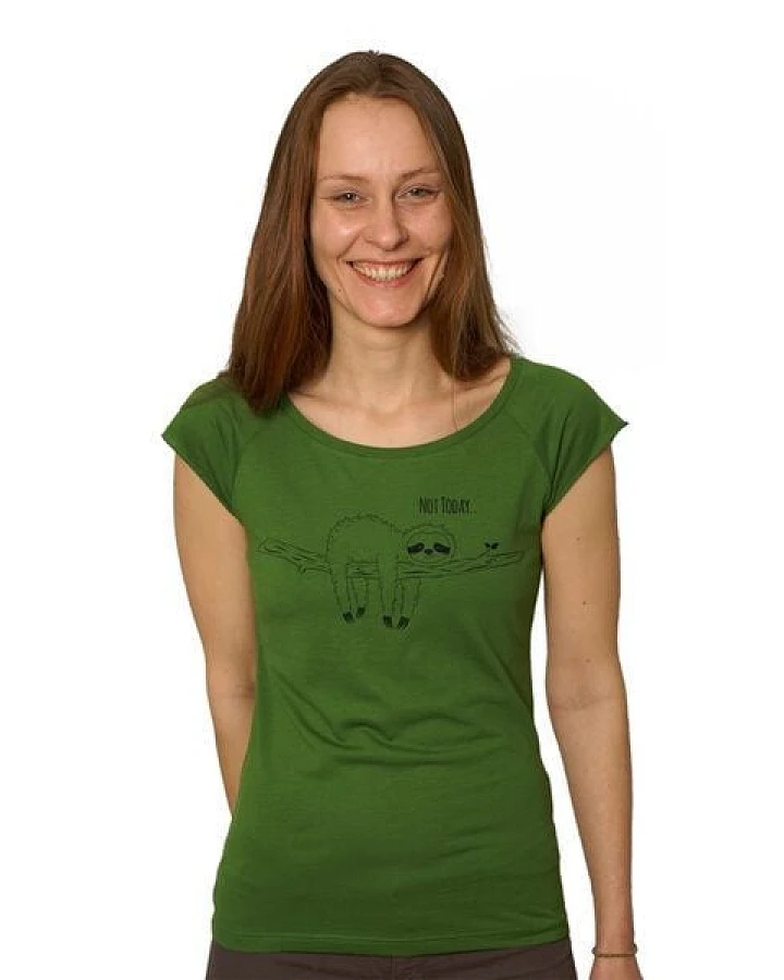 HANDGEDRUCKT RESTPOSTEN "Not Today..." Bamboo Frauen T-Shirt