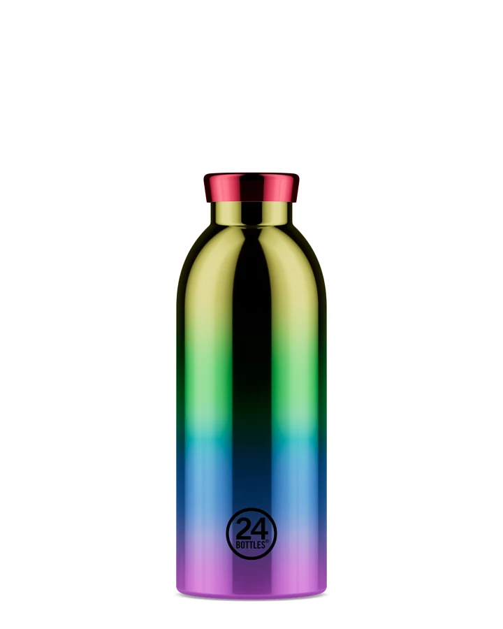 Thermos Trinkflasche aus Edelstahl 500 ml, Multicolor, personalisierbar, Clima Bottle Skybeau - 24Bottles