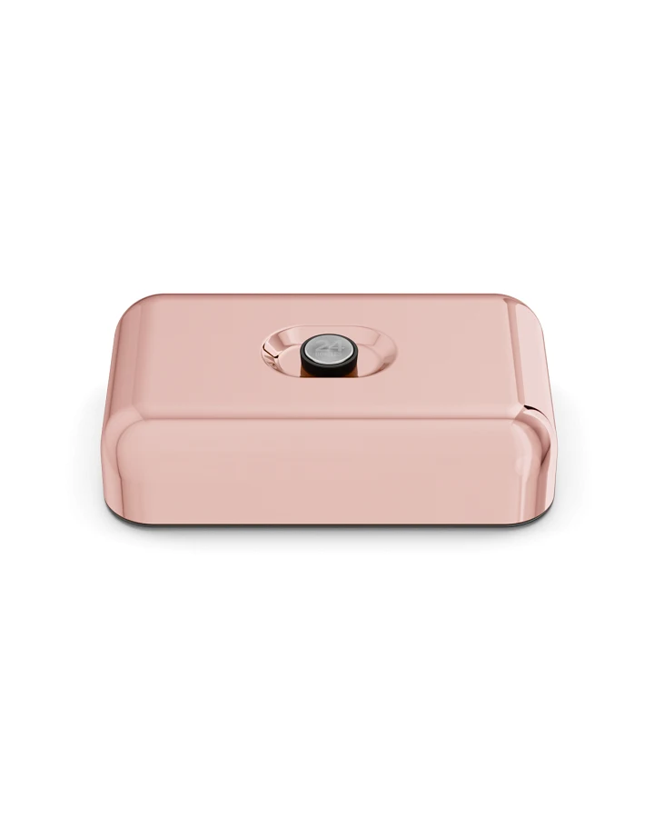 Edelstahl Lunch Box für Erwachsene 1,3 l, gold, Lunch Box Rose Gold - 24Bottles