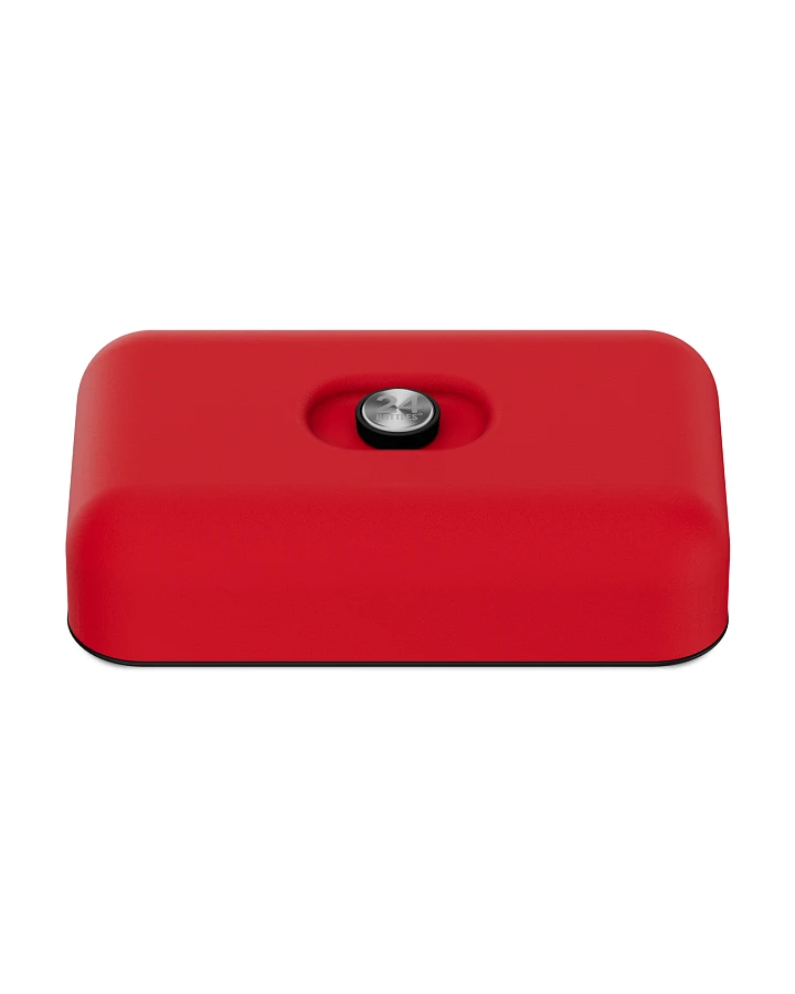 Edelstahl Lunch Box für Erwachsene 1,3 l, rot, personalisierbar, Lunch Box Hot Red - 24Bottles