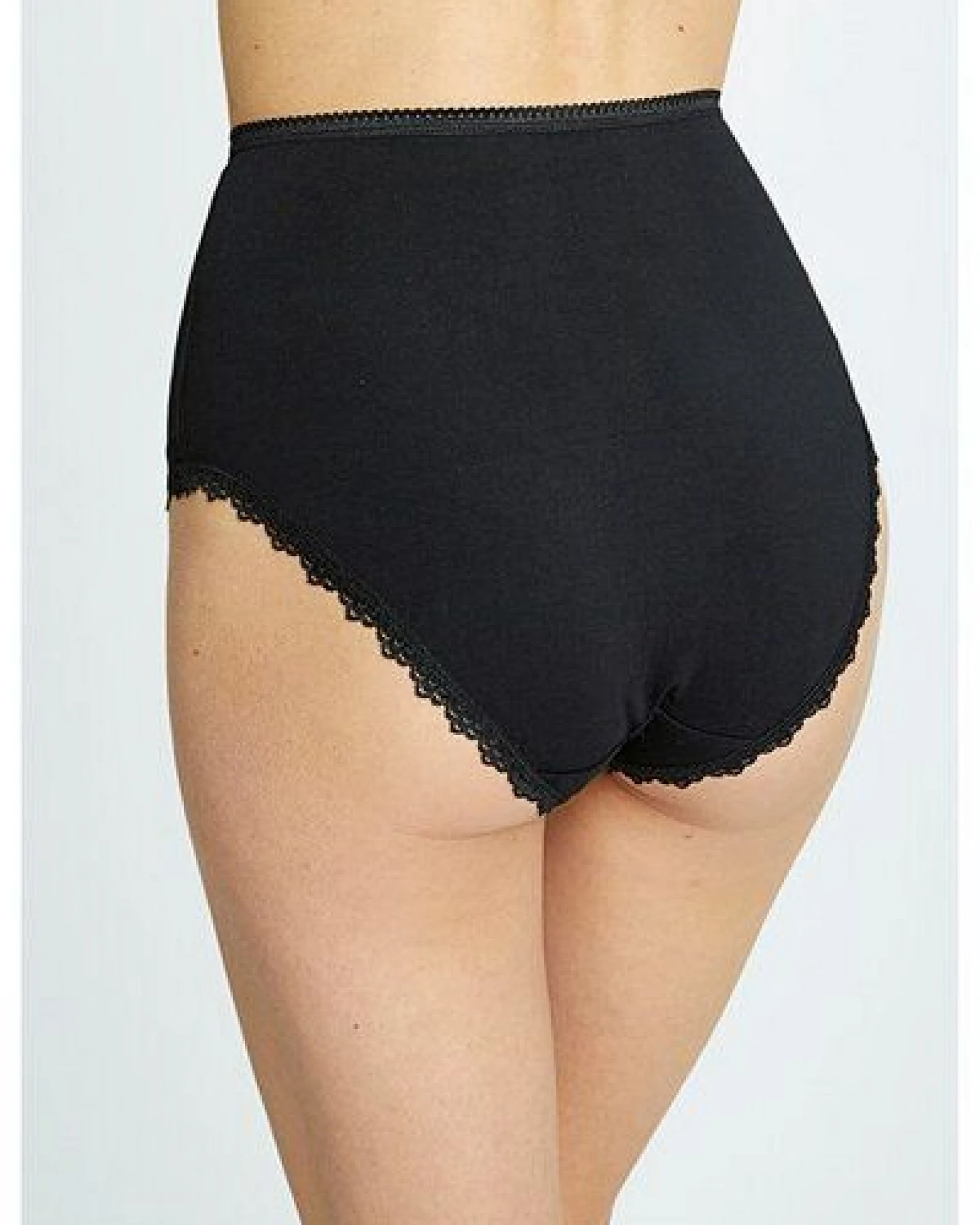 People Tree Hoher Slip - High Waist Briefs Panties – Ansicht 2