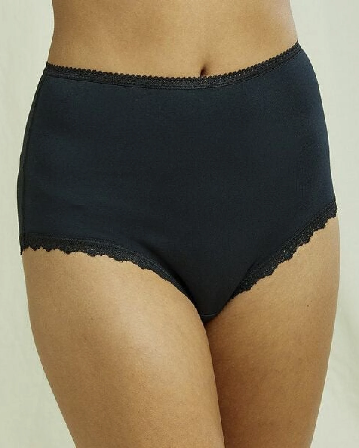 People Tree Hoher Slip - High Waist Briefs Panties – Ansicht 3