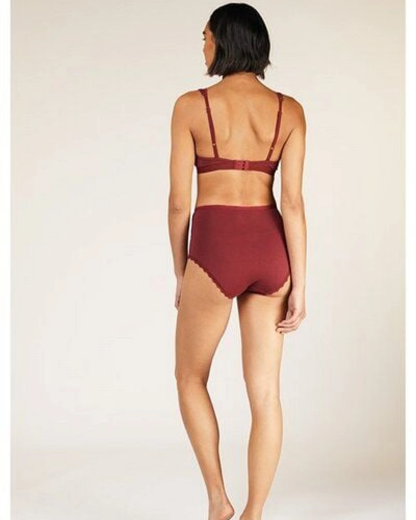 People Tree Hoher Slip - High Waist Briefs Panties – Ansicht 2
