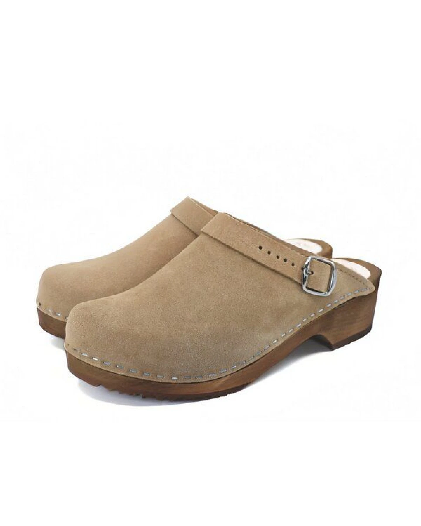 LYCKA - schwedische Holz Clogs von me&myClogs - low heel – Ansicht 4