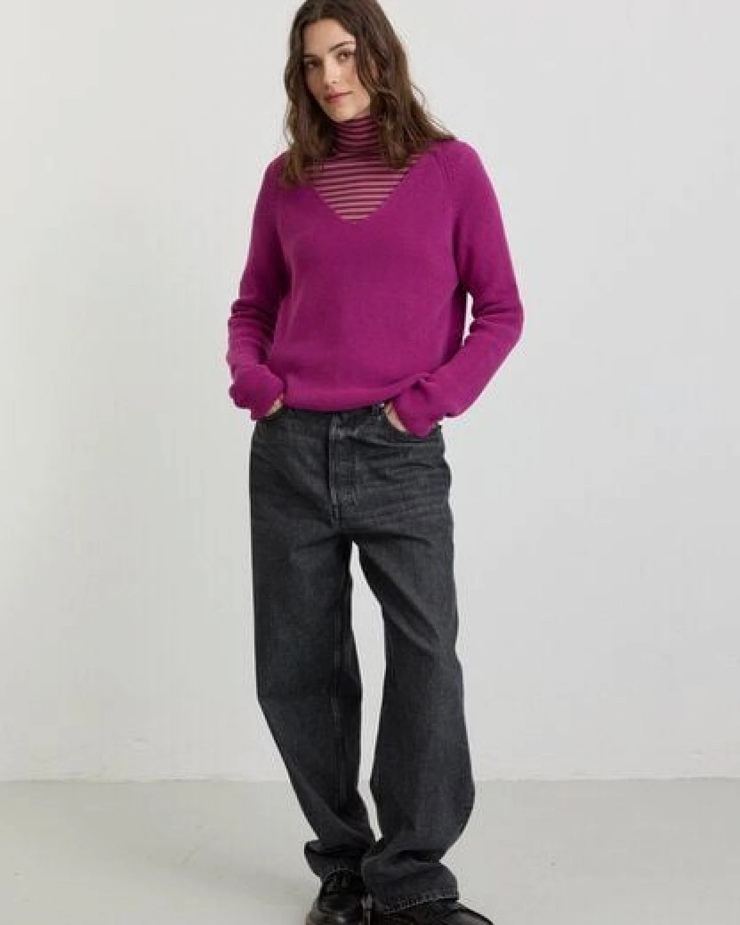 Damen Strickpullover aus Bio-Baumwolle - ARUGULA - recolution – Ansicht 3