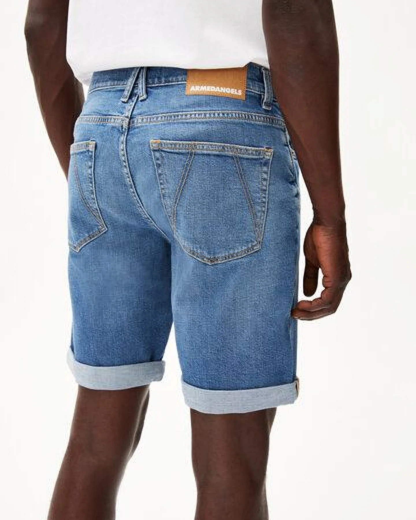 ARMEDANGELS NAAILO HEMP - Herren Jeans Shorts aus Bio-Baumwoll-Hanf Mix – Ansicht 3