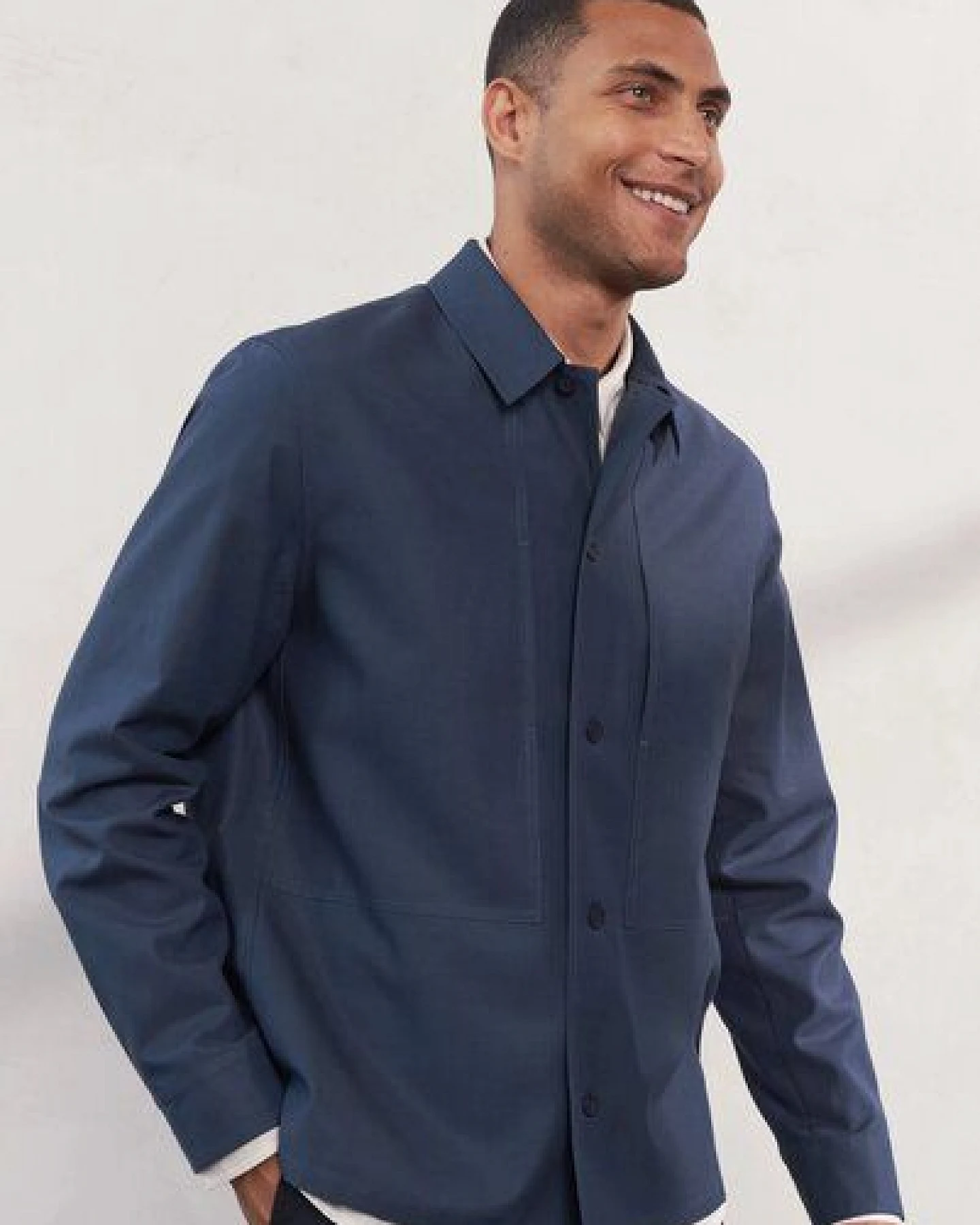About Companions Klassisches Overshirt OWE aus einer Tencel-Mix – Ansicht 2
