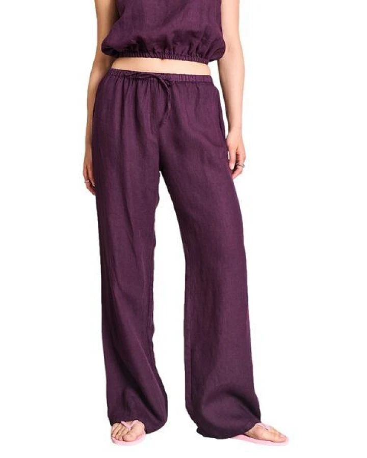 JAN 'N JUNE Leinen-Hose Drawstring SJOV