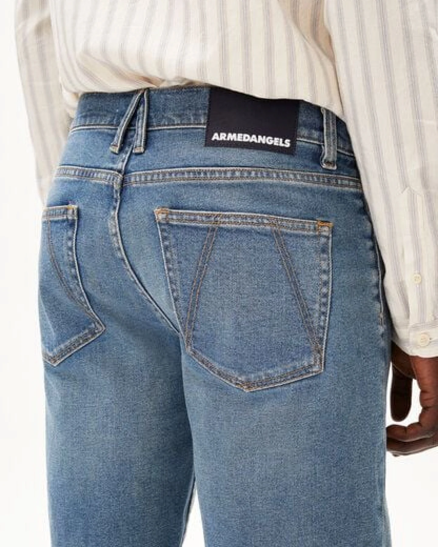 ARMEDANGELS NAAILO - Herren Jeans Shorts aus Bio-Baumwoll Mix – Ansicht 3