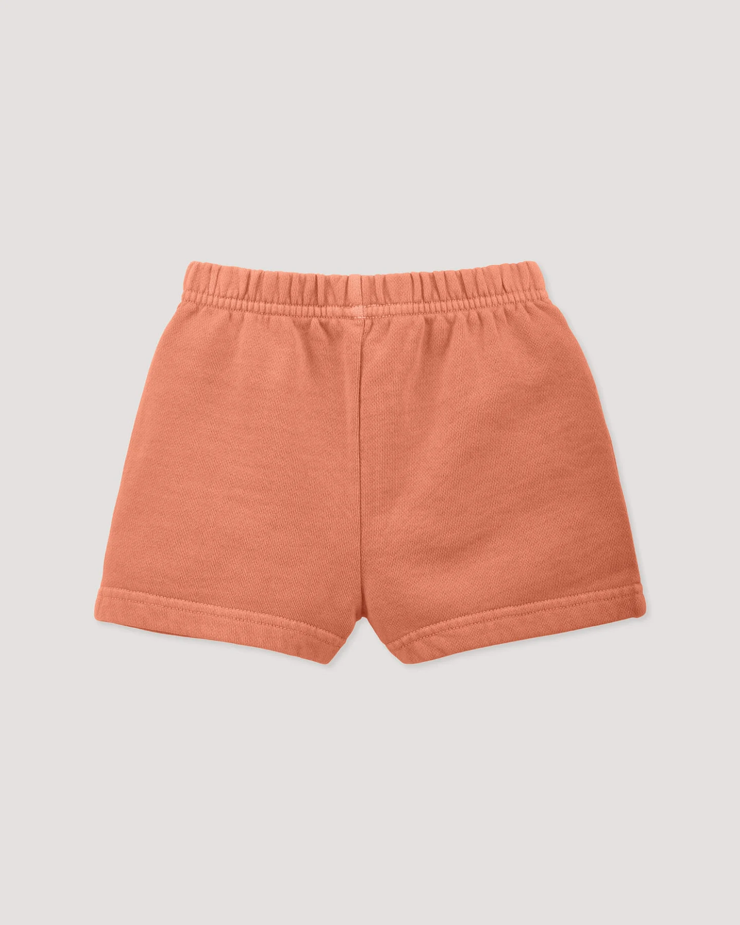 hessnatur Baby Sweatshorts BETTER RECYCLING aus Bio-Baumwolle - orange - Größe 98/104 – Ansicht 2