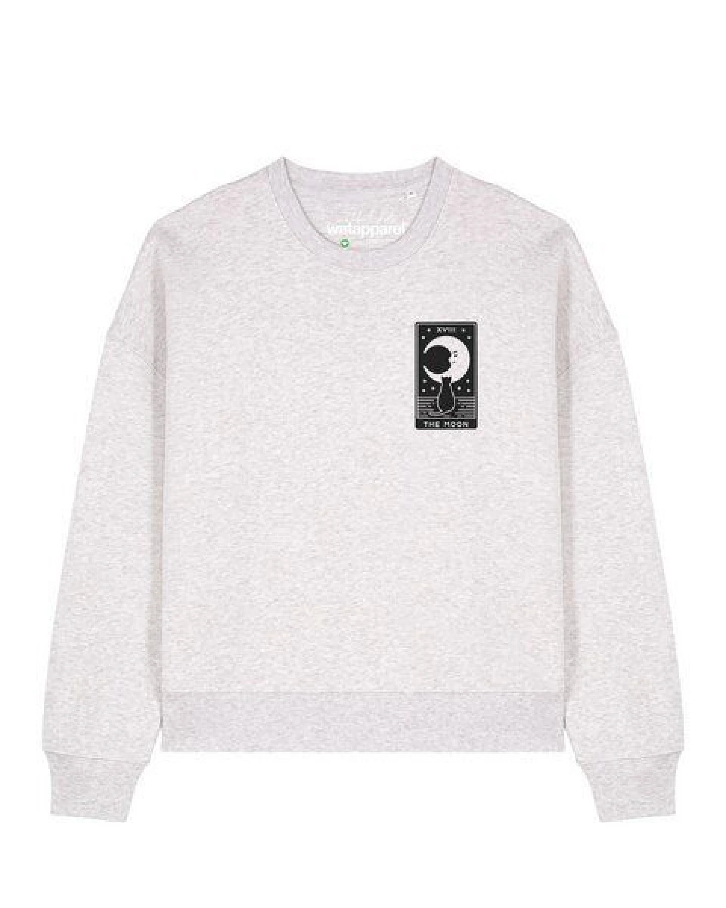 watapparel Sweatshirt Frauen Tarot The Moon – Ansicht 2