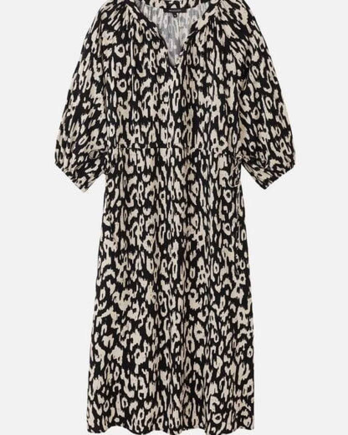 Damen Kleid aus LENZING ECOVERO Viskose - NEMESIA BLOT - recolution – Ansicht 2