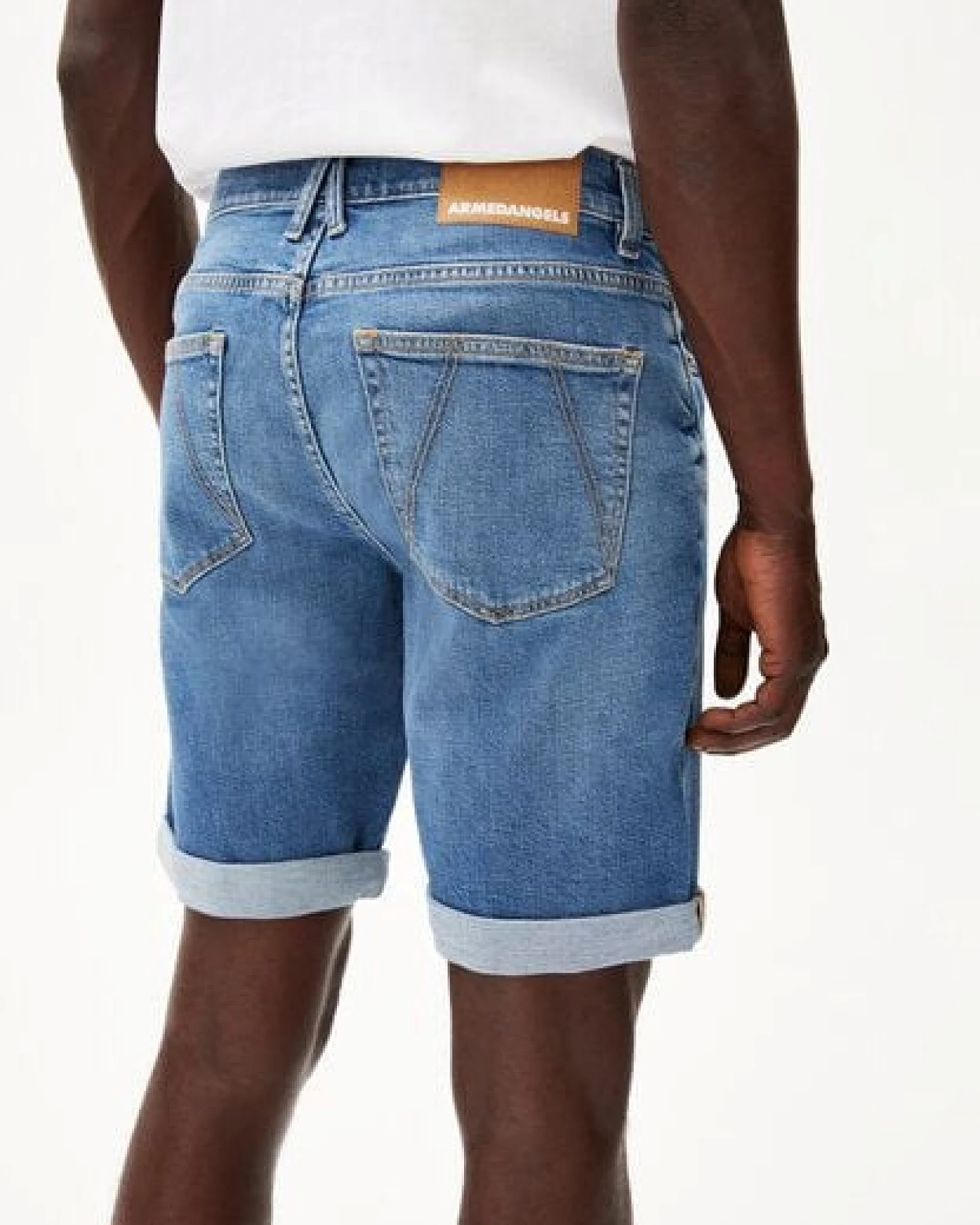 ARMEDANGELS NAAILO HEMP - Herren Jeans Shorts aus Bio-Baumwoll-Hanf Mix – Ansicht 3