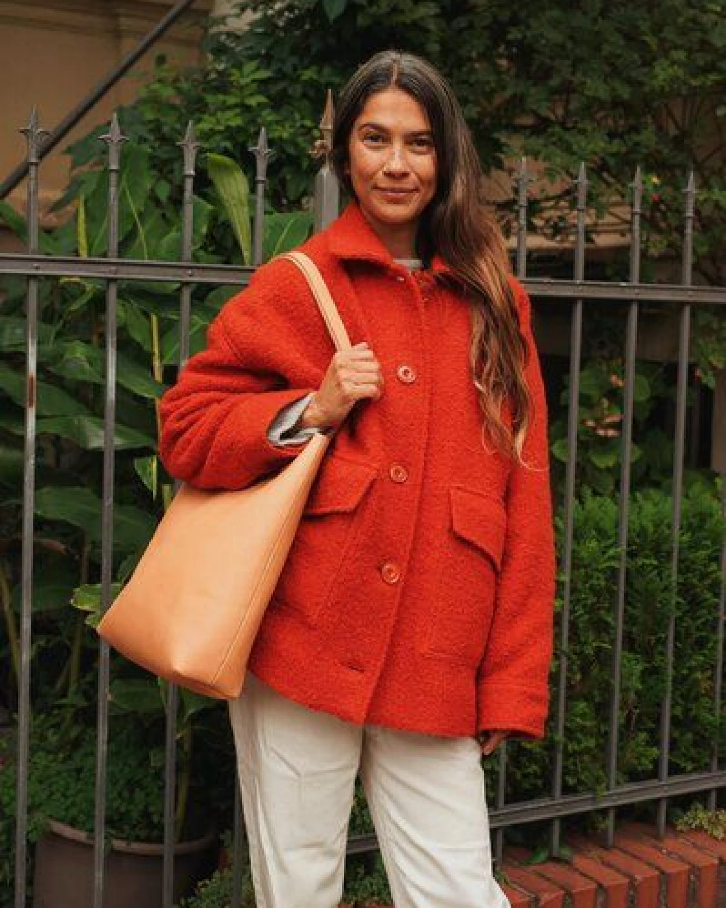 Marin et Marine Leder Tote Bag Soléa – Ansicht 4
