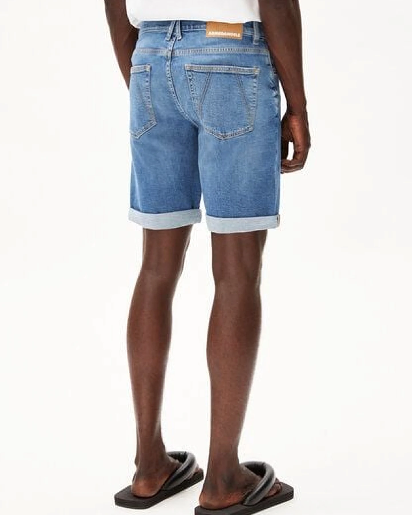 ARMEDANGELS NAAILO HEMP - Herren Jeans Shorts aus Bio-Baumwoll-Hanf Mix – Ansicht 2