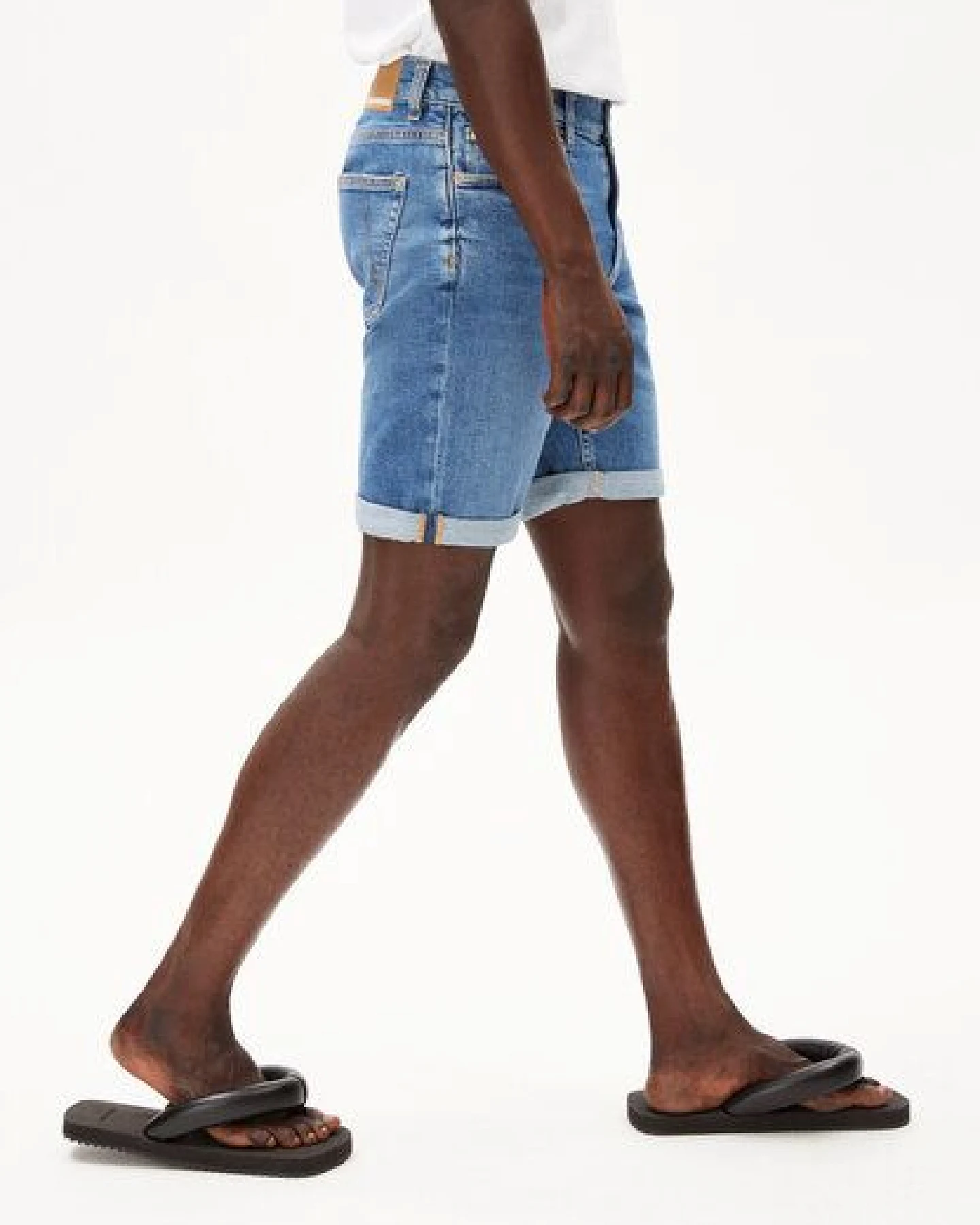 ARMEDANGELS NAAILO HEMP - Herren Jeans Shorts aus Bio-Baumwoll-Hanf Mix – Ansicht 4